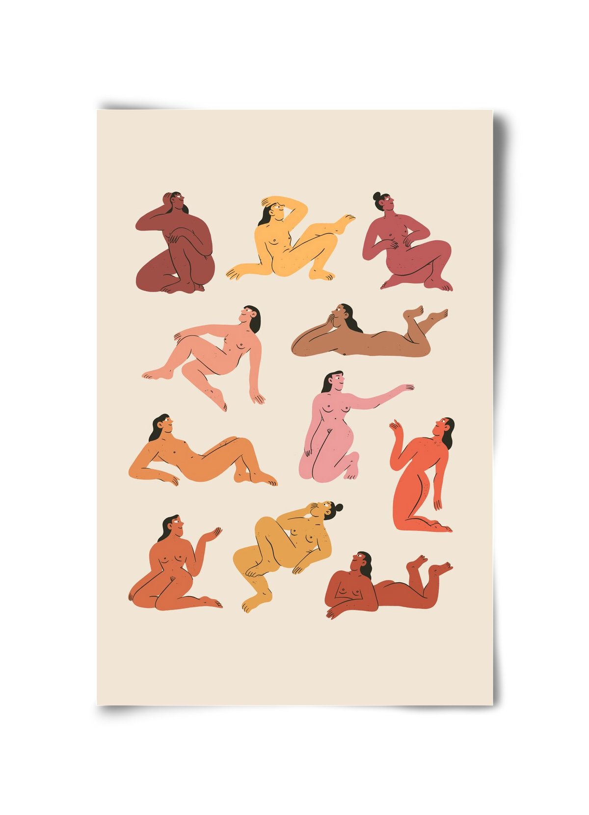 Naked truth, 30x45 cm, Keret nélkül