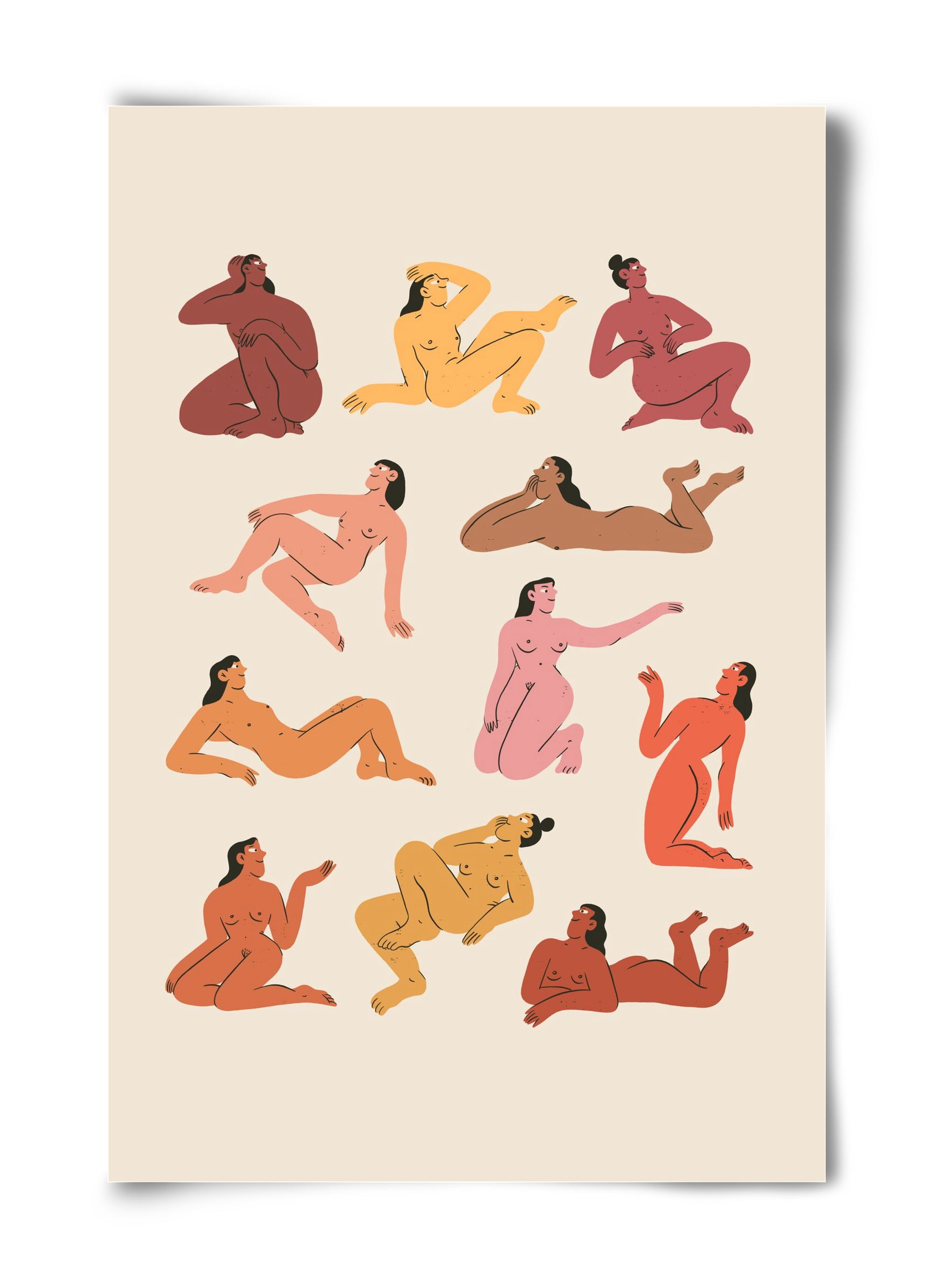 Naked truth, 40x60 cm, Keret nélkül