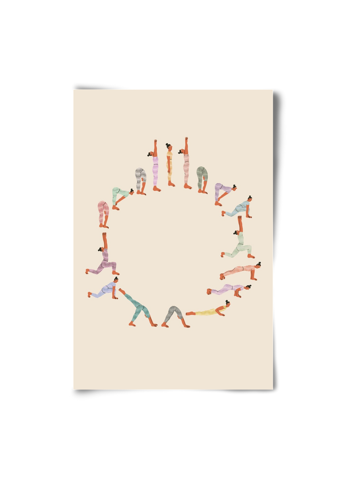 Lunge Salute, 20x30 cm, Keret nélkül