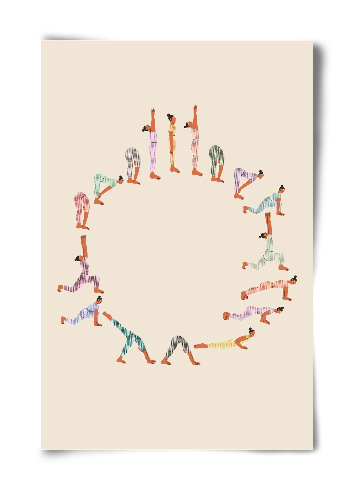 Lunge Salute, 40x60 cm, Keret nélkül