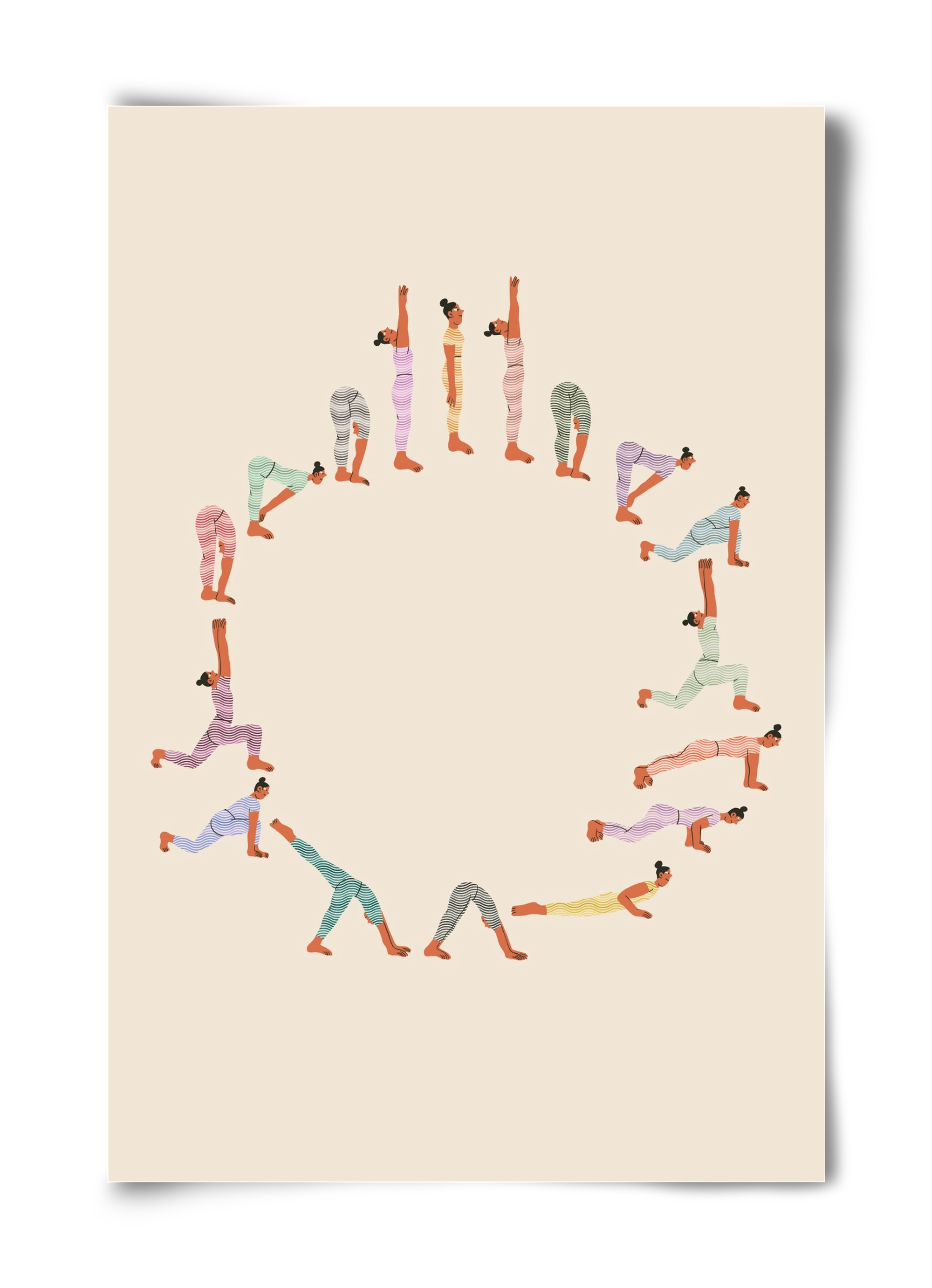 Lunge Salute, 40x60 cm, Keret nélkül