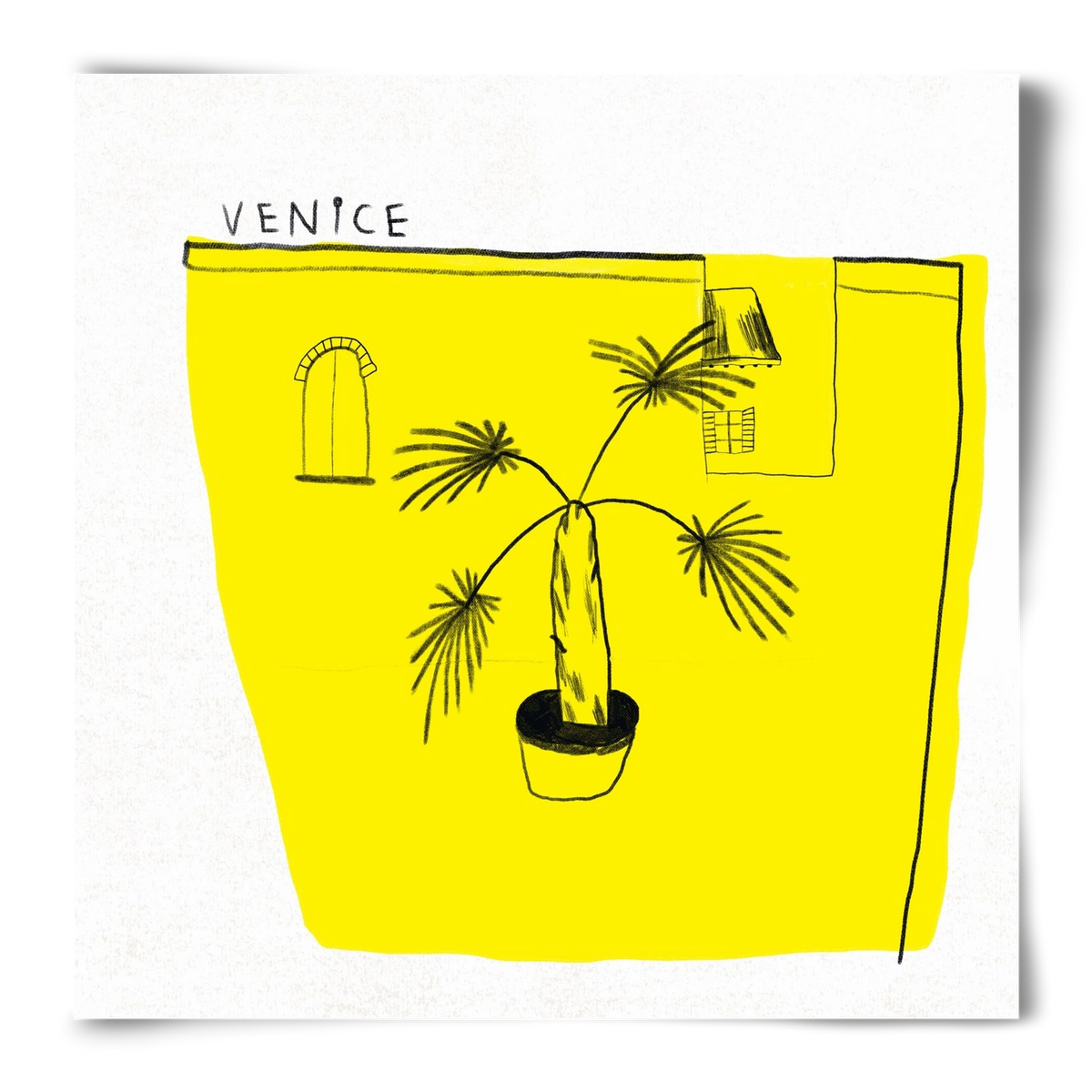 Venice, 50x50 cm, Keret nélkül
