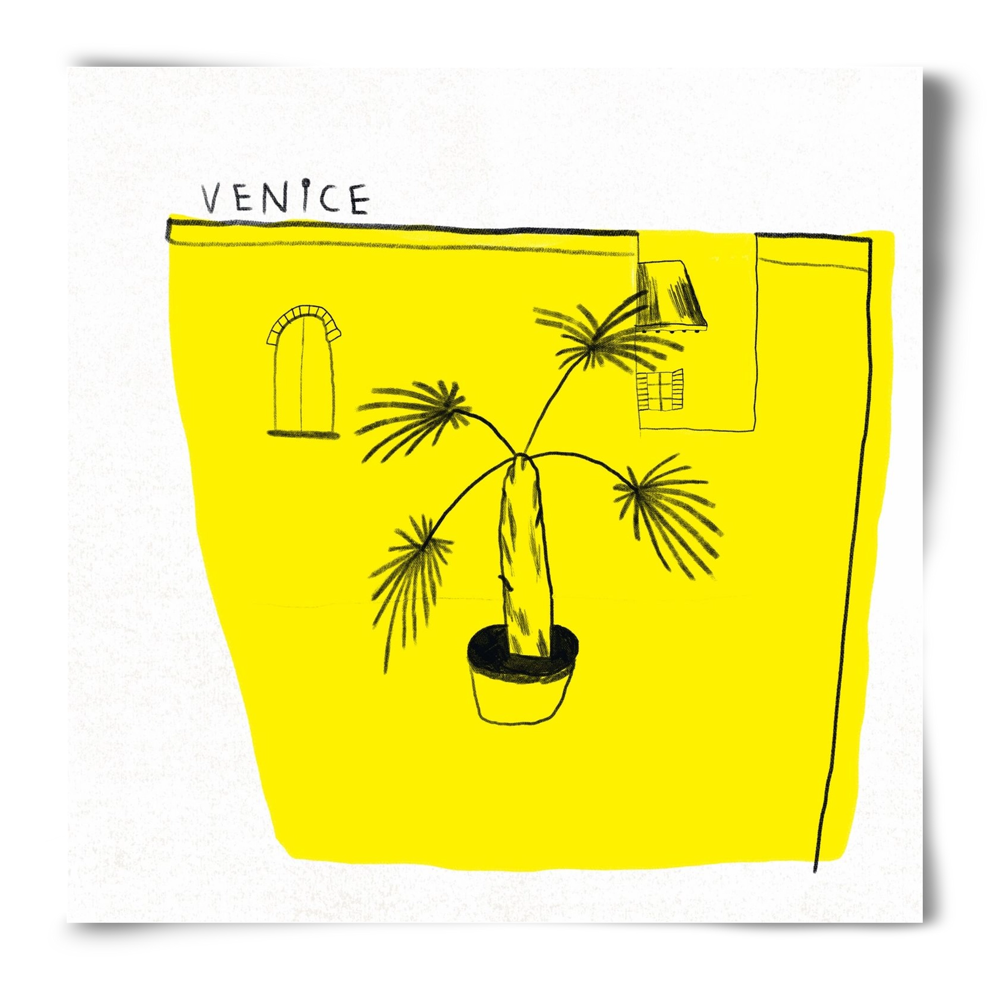 Venice, 50x50 cm, Keret nélkül