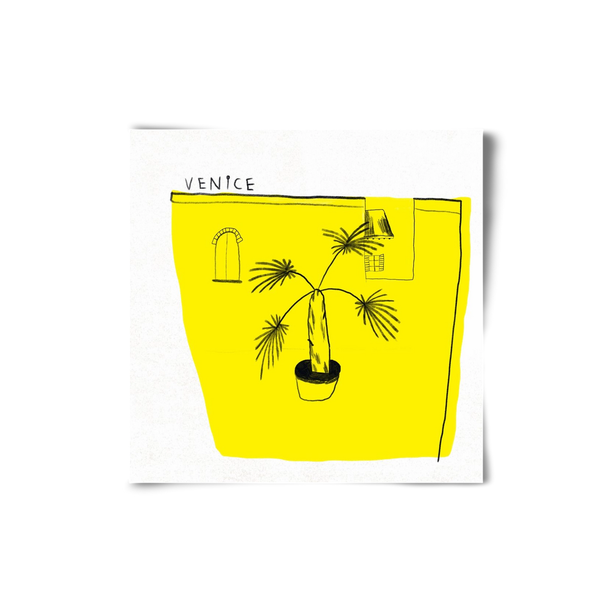 Venice, 20x20 cm, Keret nélkül