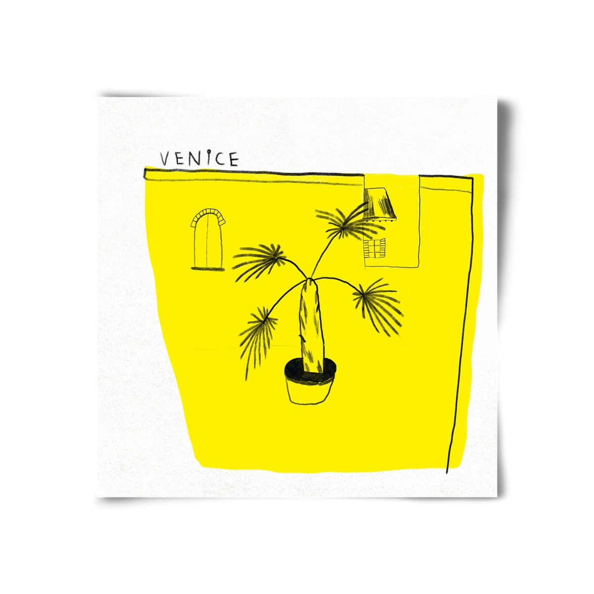 Venice, 30x30 cm, Keret nélkül