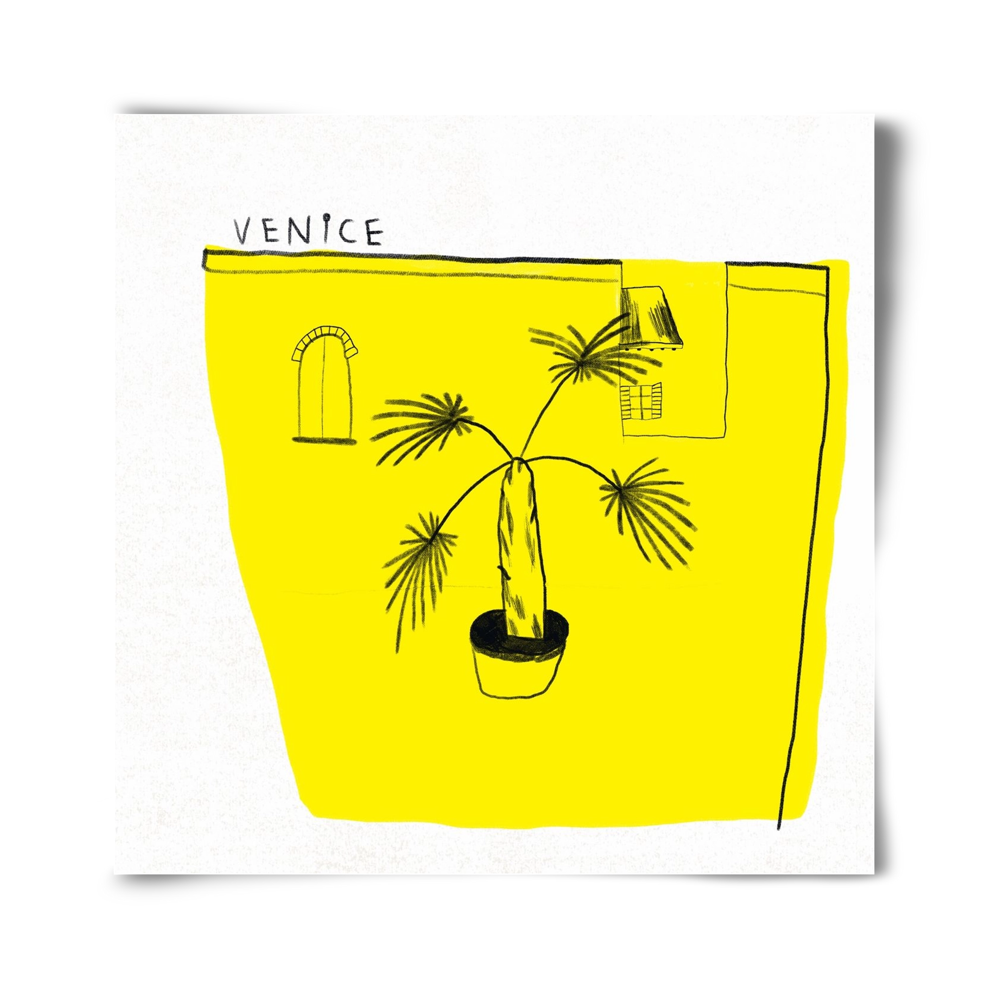 Venice, 40x40 cm, Keret nélkül