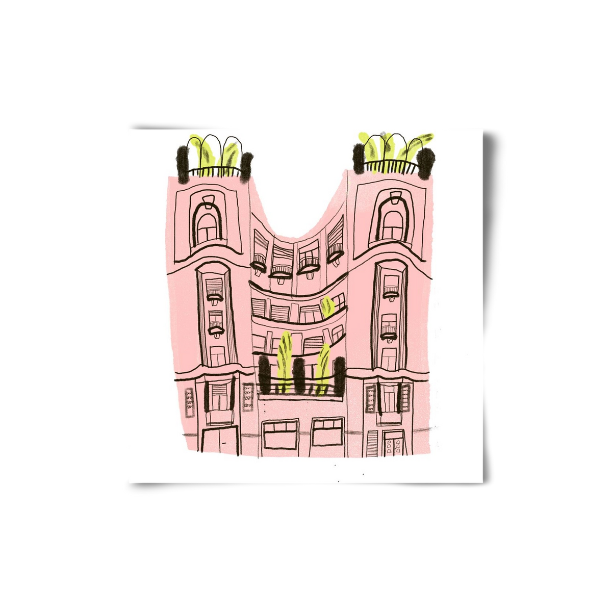 Falk Miksa 4, 20x20 cm, Keret nélkül