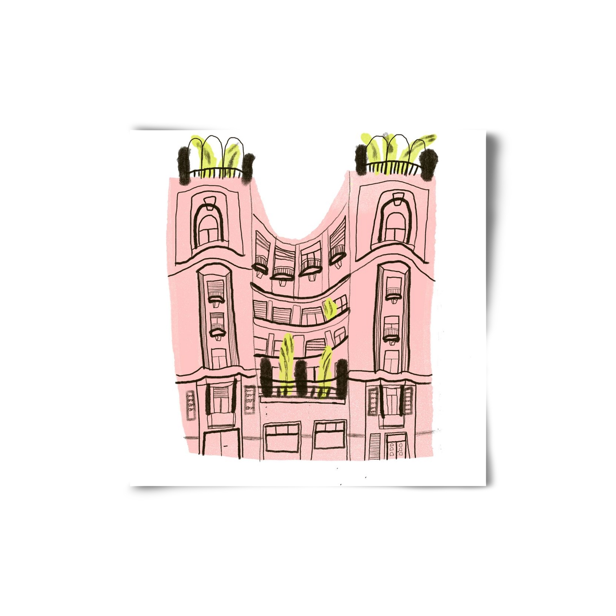 Falk Miksa 4, 20x20 cm, Keret nélkül