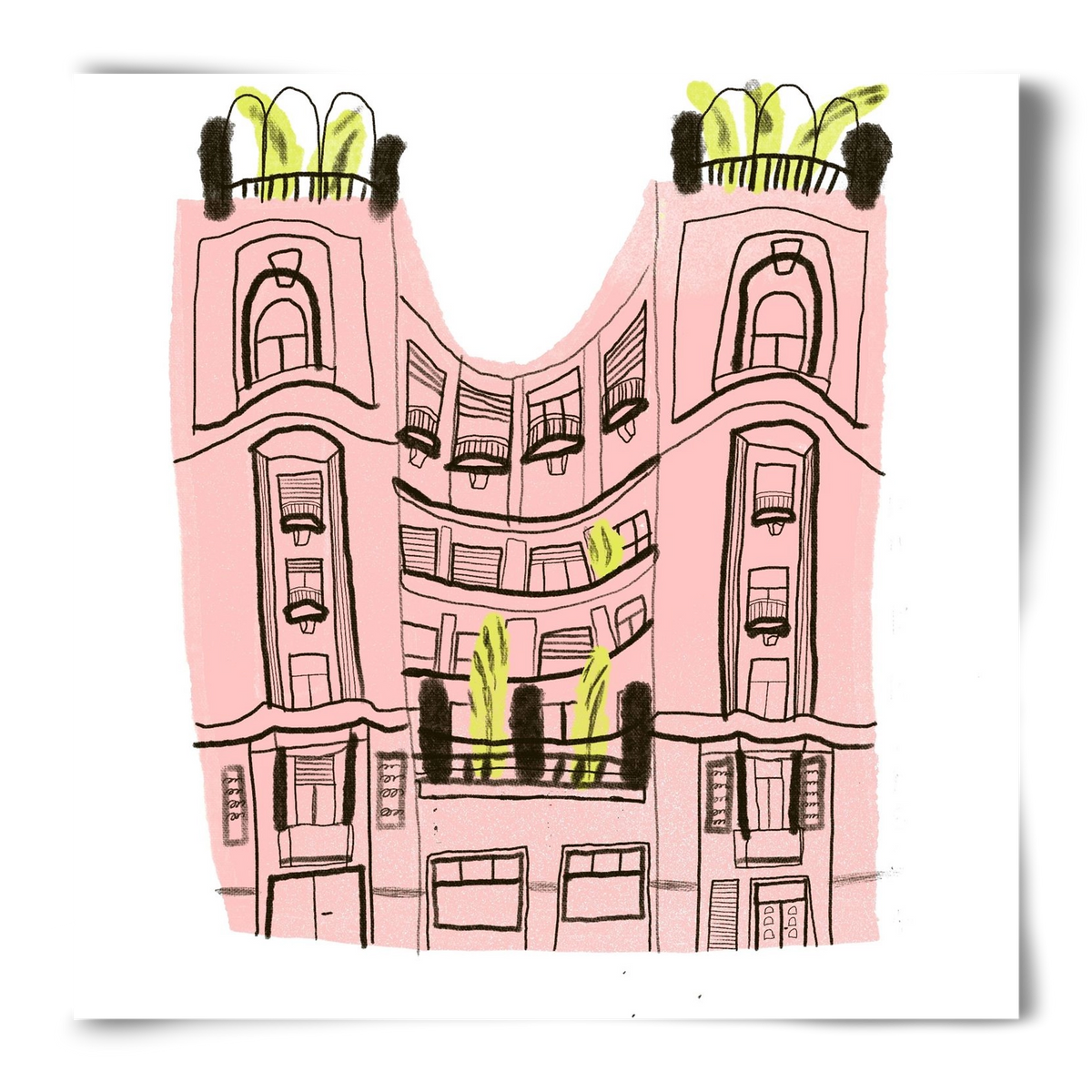 Falk Miksa 4, 50x50 cm, Keret nélkül