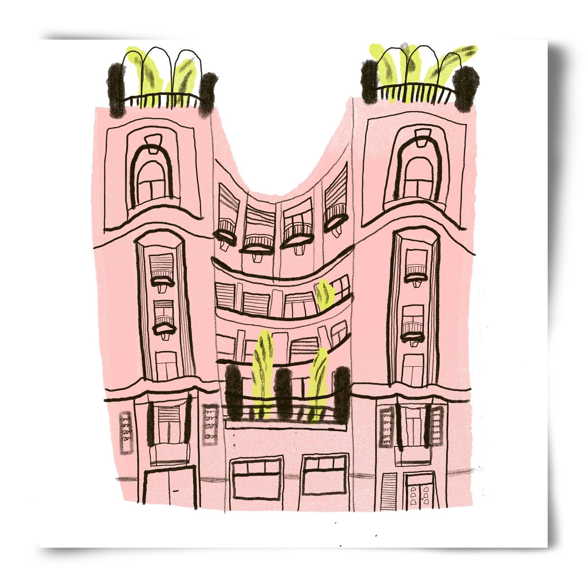 Falk Miksa 4, 50x50 cm, Keret nélkül