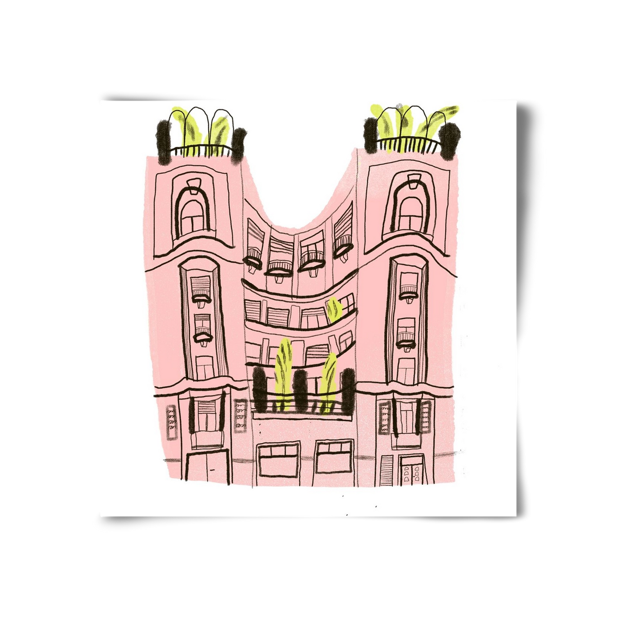 Falk Miksa 4, 30x30 cm, Keret nélkül