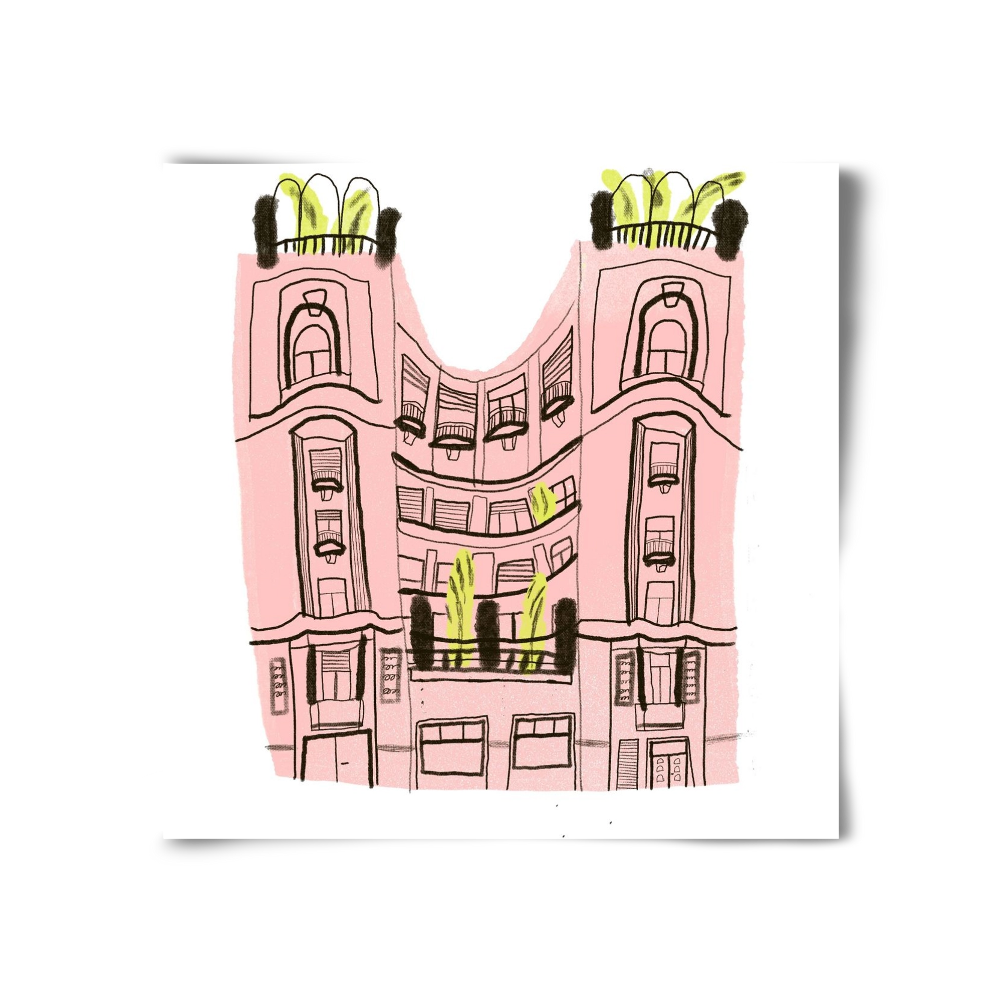 Falk Miksa 4, 30x30 cm, Keret nélkül