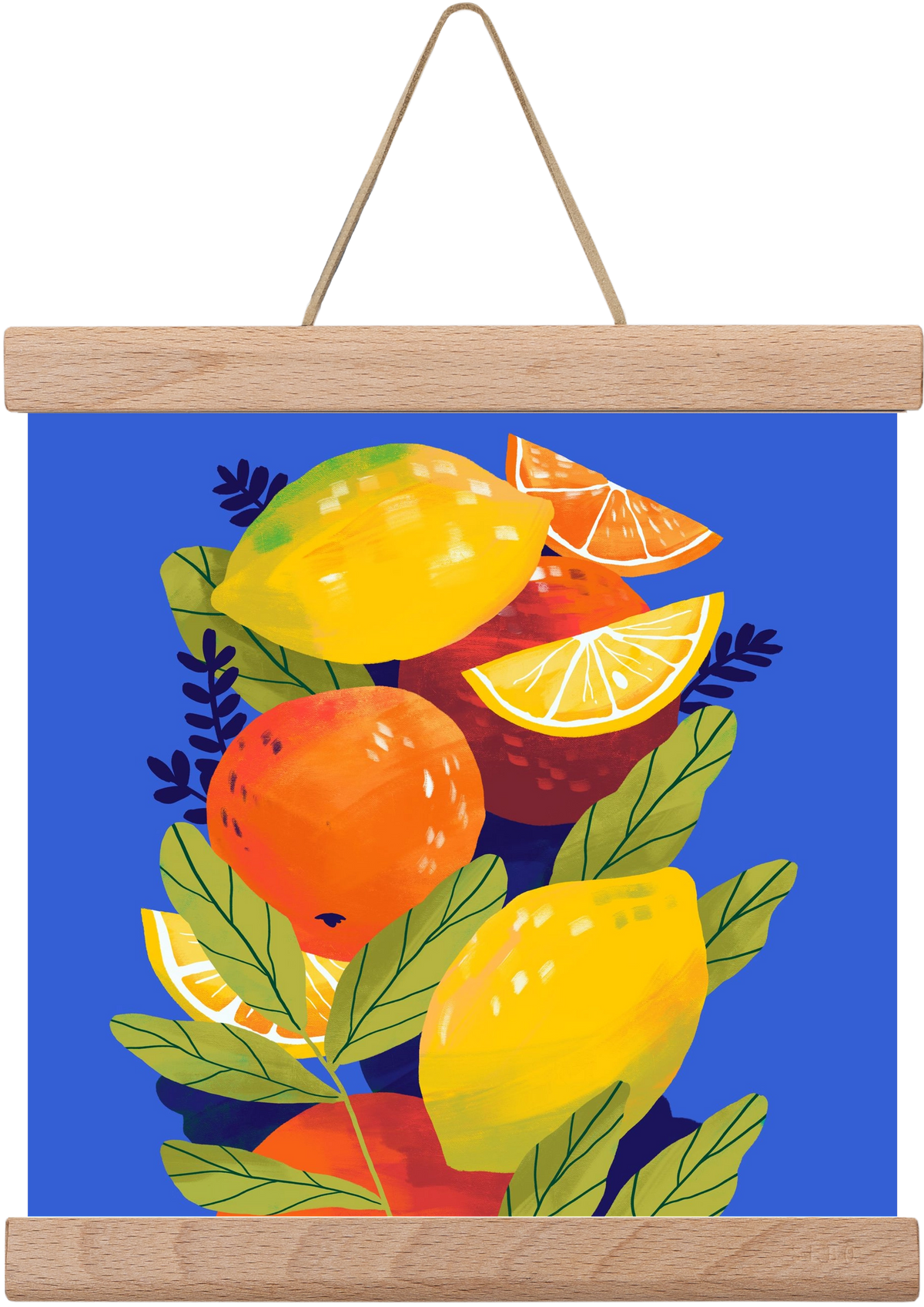 Citrus, 20x20 cm (20x20 cm), Tölgy akasztó