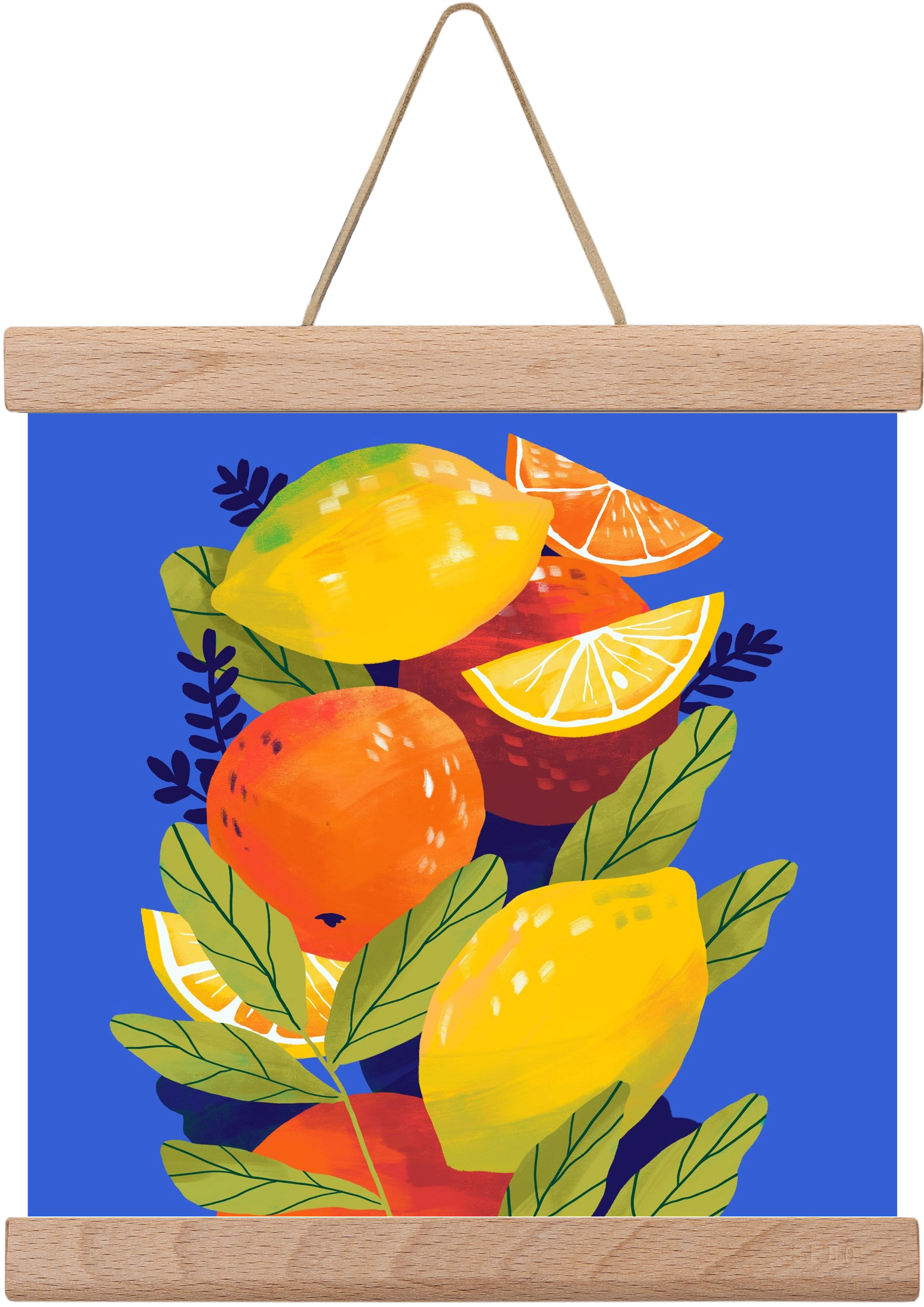 Citrus, 20x20 cm (20x20 cm), Tölgy akasztó