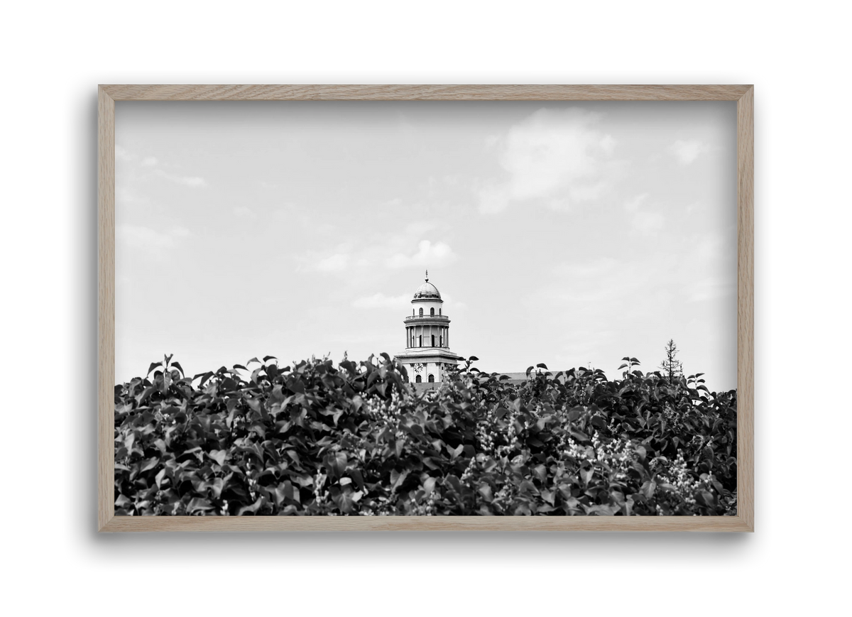 Pannonhalmi Főapátság, 45x30 cm (45x30 cm), Tölgy keret