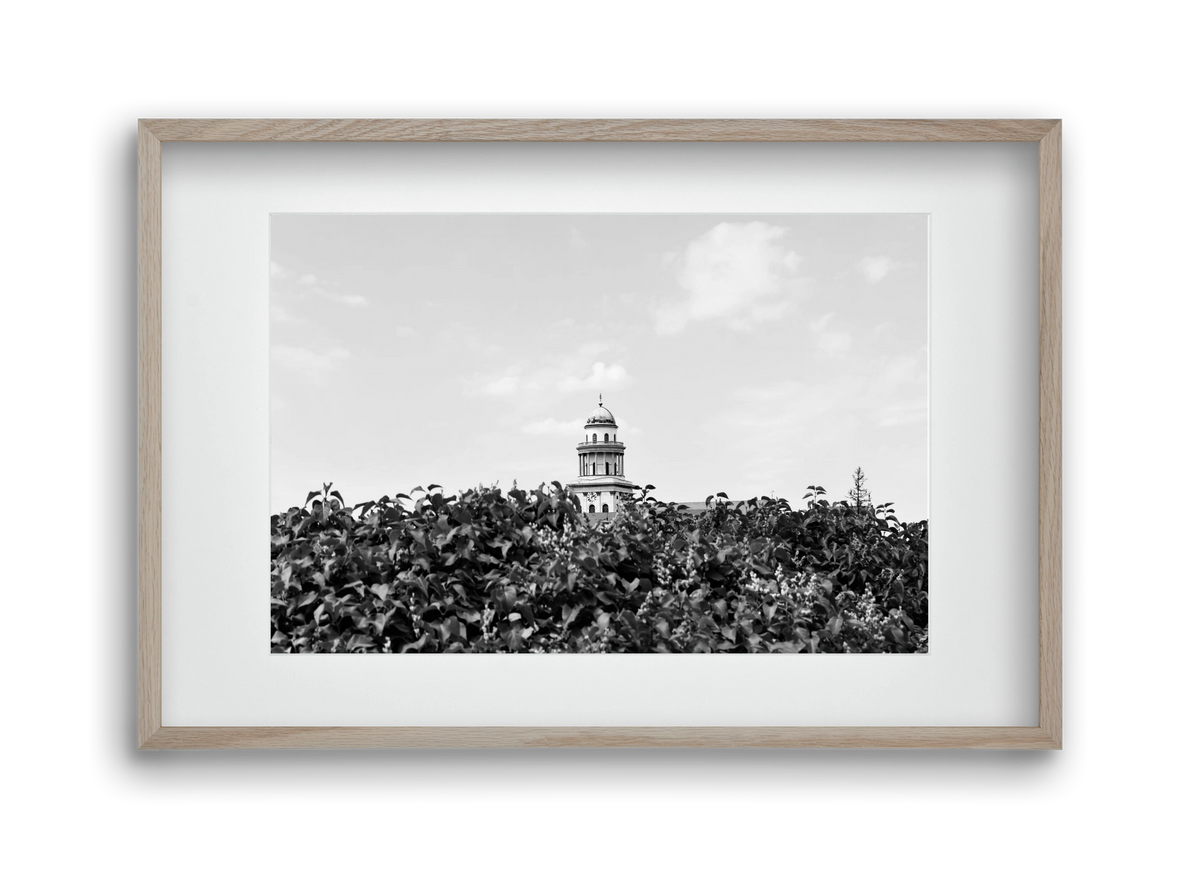 Pannonhalmi Főapátság, 45x30 cm (30x20 cm), Tölgy keret, paszpartuval