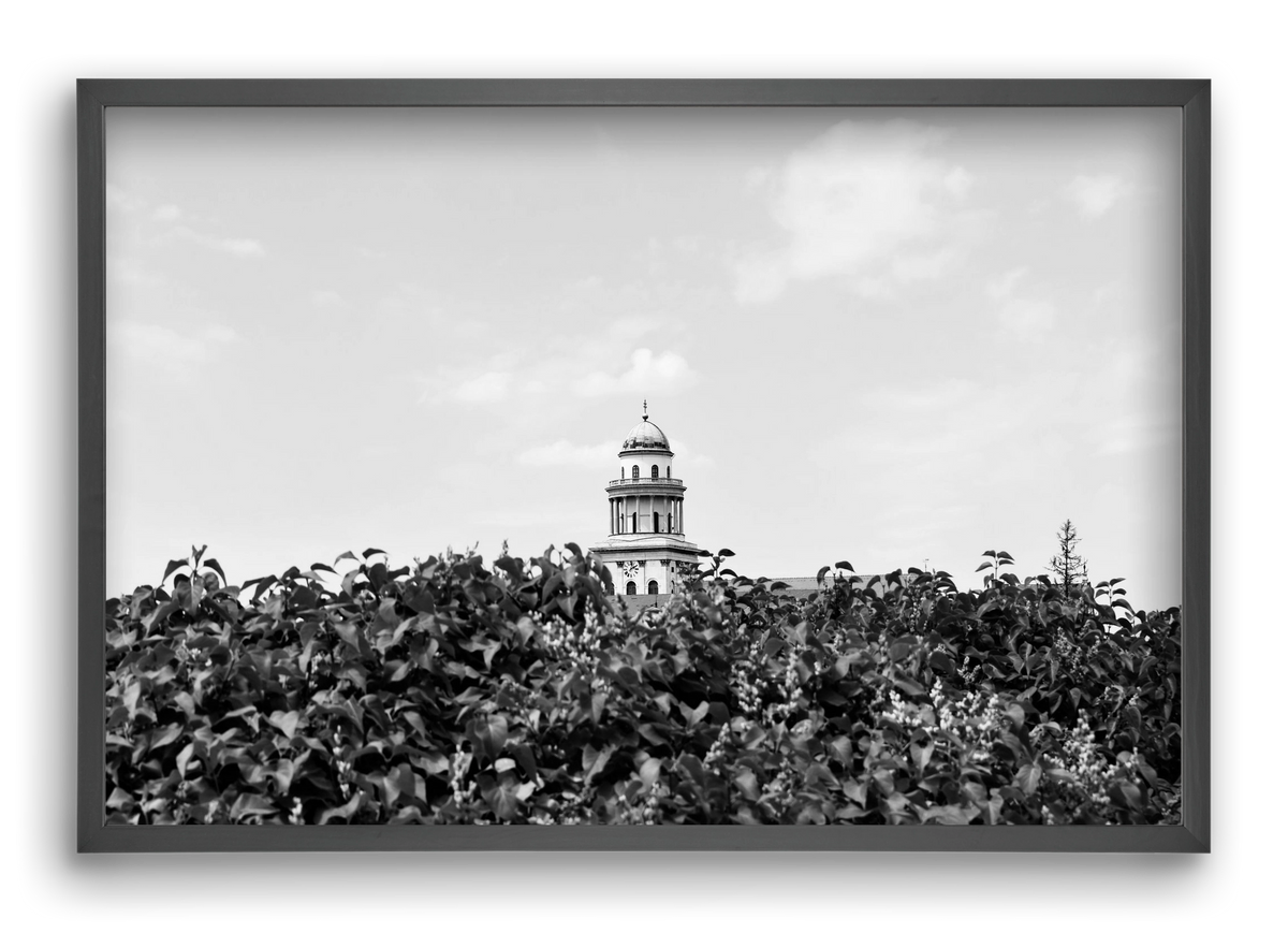 Pannonhalmi Főapátság, 60x40 cm (60x40 cm), Fekete keret