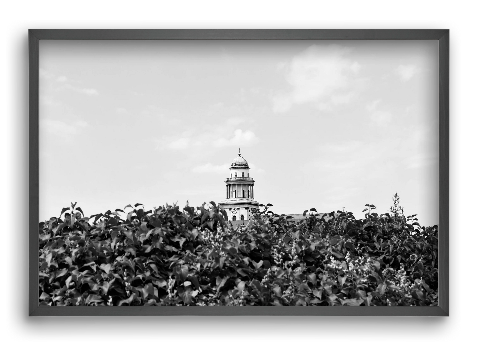 Pannonhalmi Főapátság, 60x40 cm (60x40 cm), Fekete keret