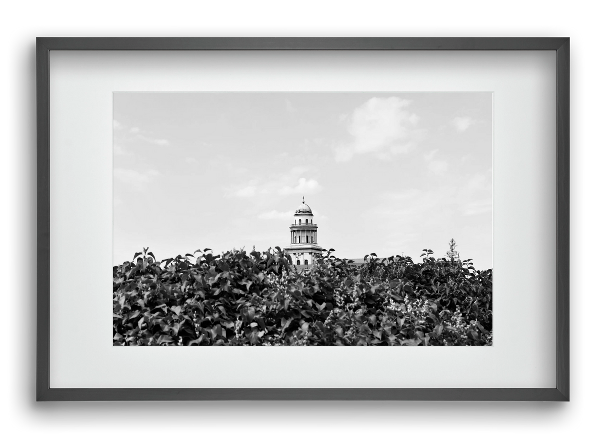 Pannonhalmi Főapátság, 60x40 cm (45x30 cm), Fekete keret, paszpartuval