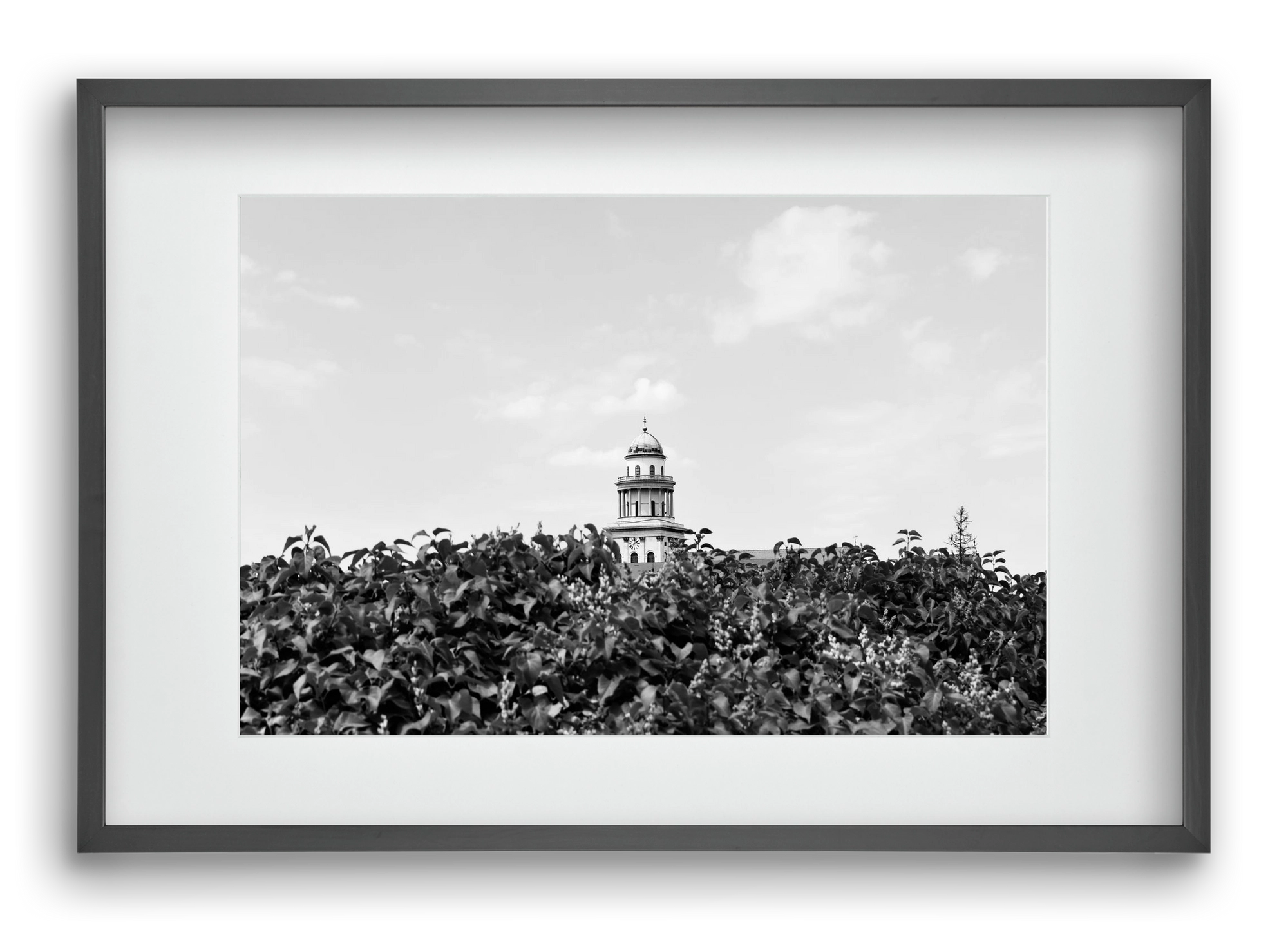 Pannonhalmi Főapátság, 60x40 cm (45x30 cm), Fekete keret, paszpartuval