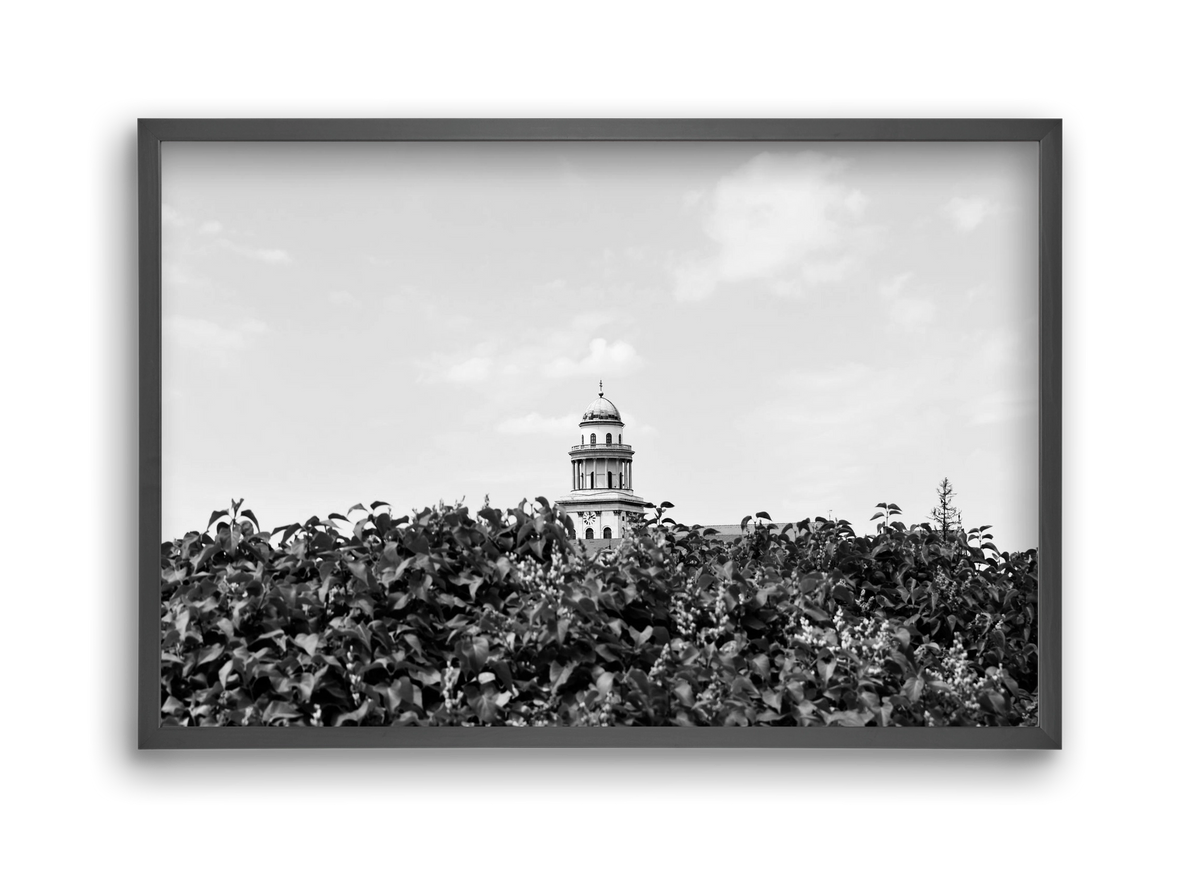 Pannonhalmi Főapátság, 45x30 cm (45x30 cm), Fekete keret