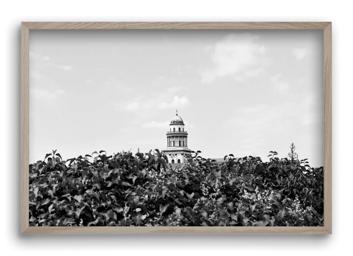 Pannonhalmi Főapátság, 60x40 cm (60x40 cm), Tölgy keret