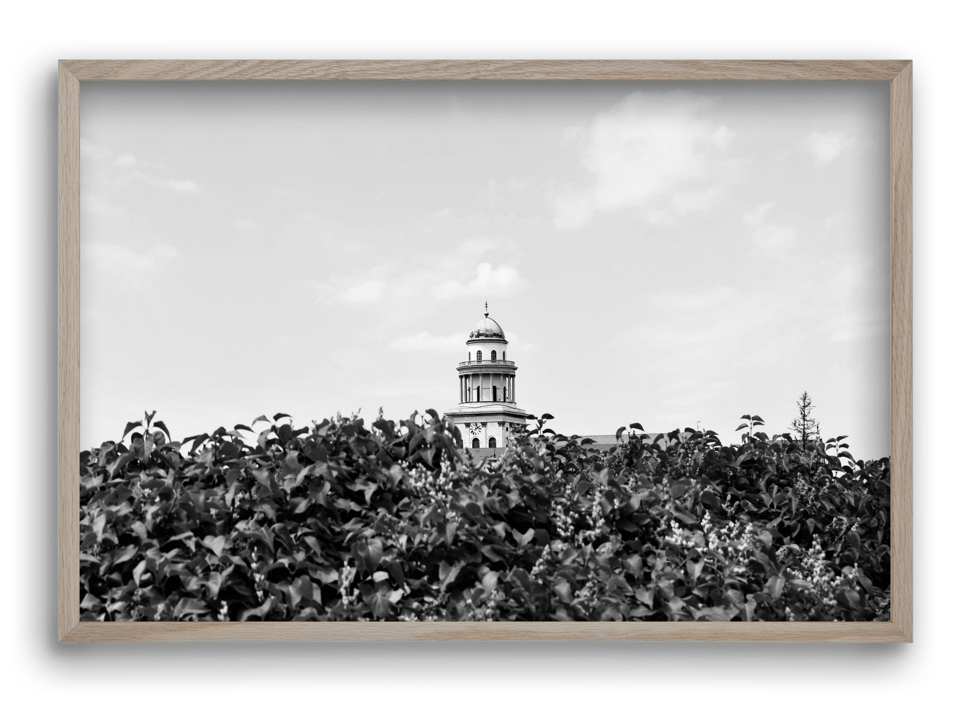 Pannonhalmi Főapátság, 60x40 cm (60x40 cm), Tölgy keret