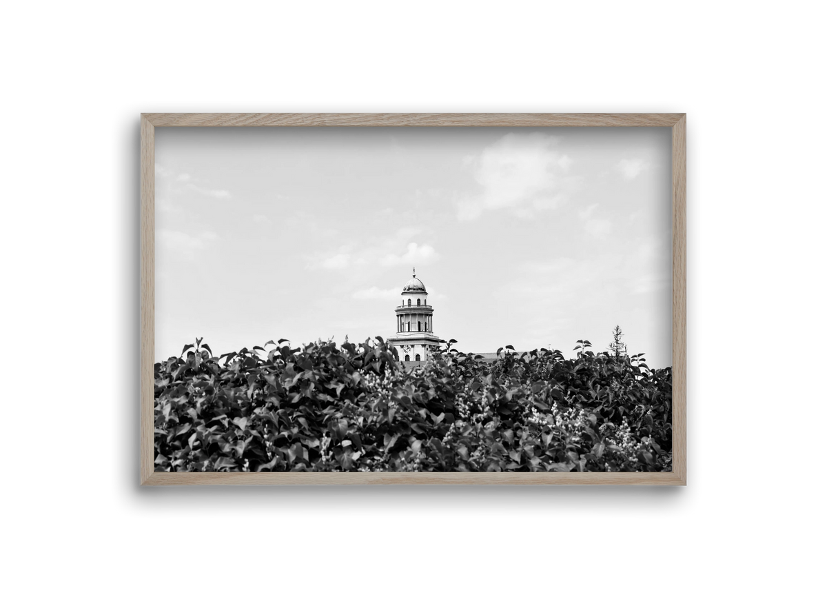 Pannonhalmi Főapátság, 30x20 cm (30x20 cm), Tölgy keret