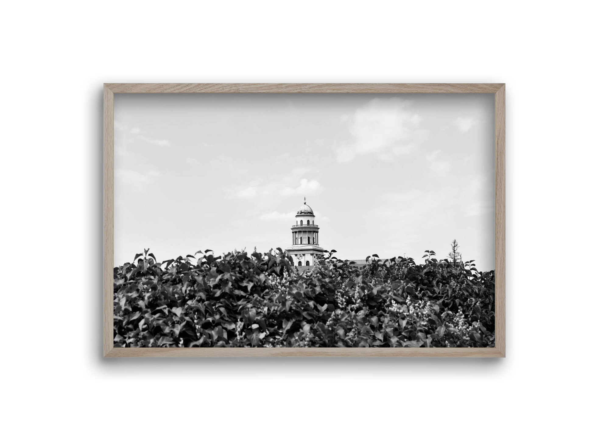 Pannonhalmi Főapátság, 30x20 cm (30x20 cm), Tölgy keret