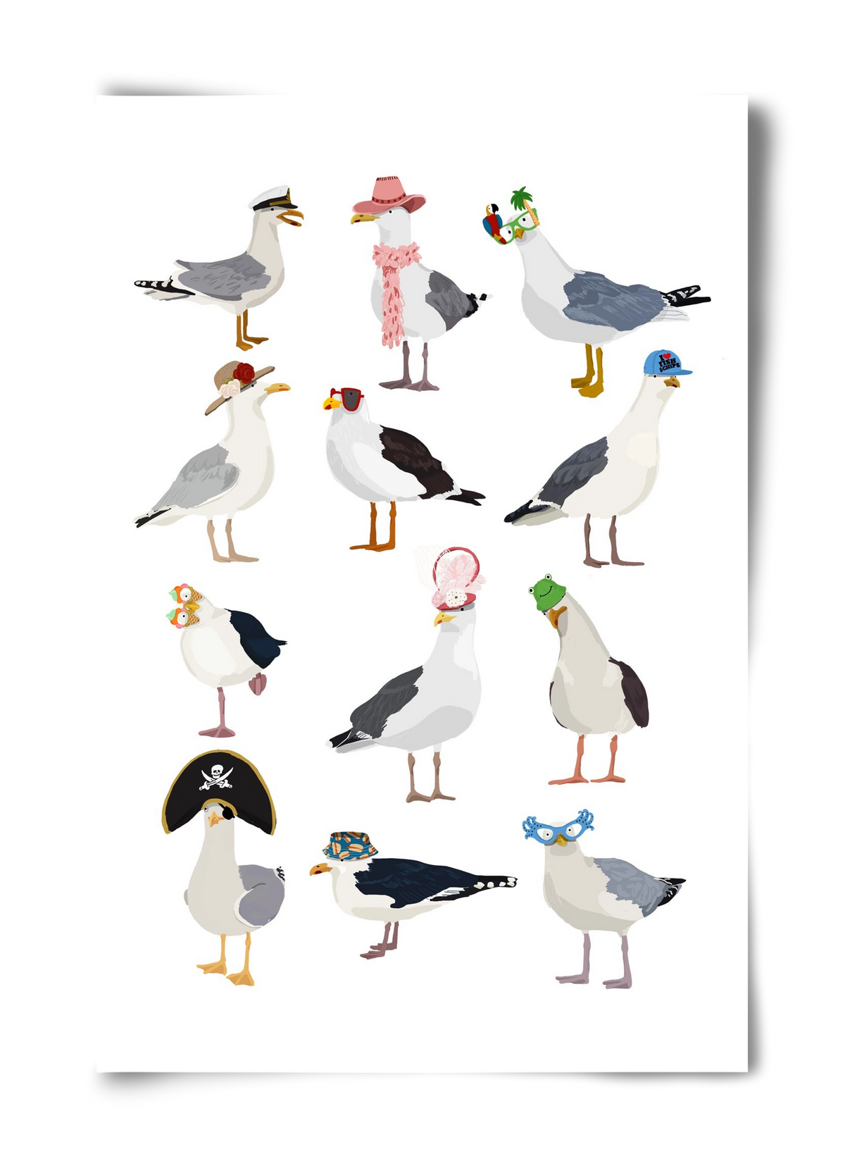 At the seaside, 40x60 cm, Keret nélkül