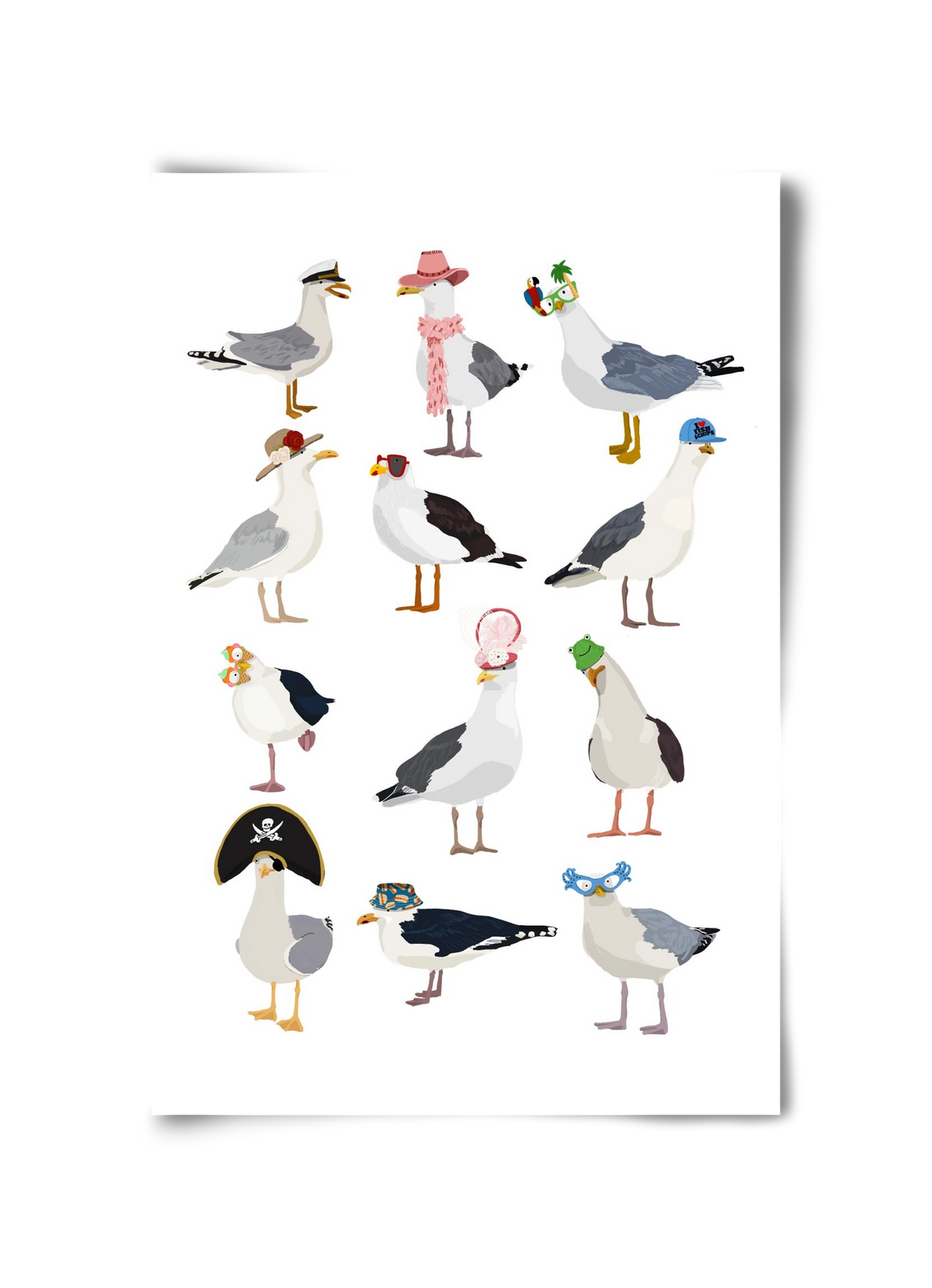 At the seaside, 30x45 cm, Keret nélkül