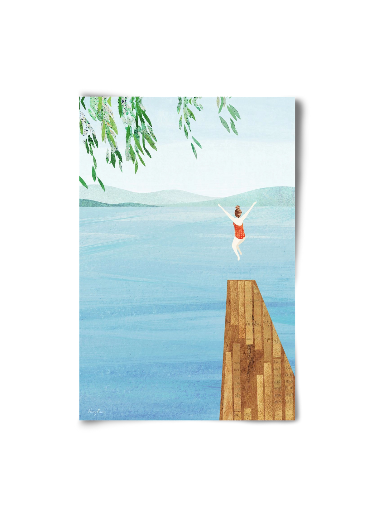 Wild Swimming, 20x30 cm, Keret nélkül