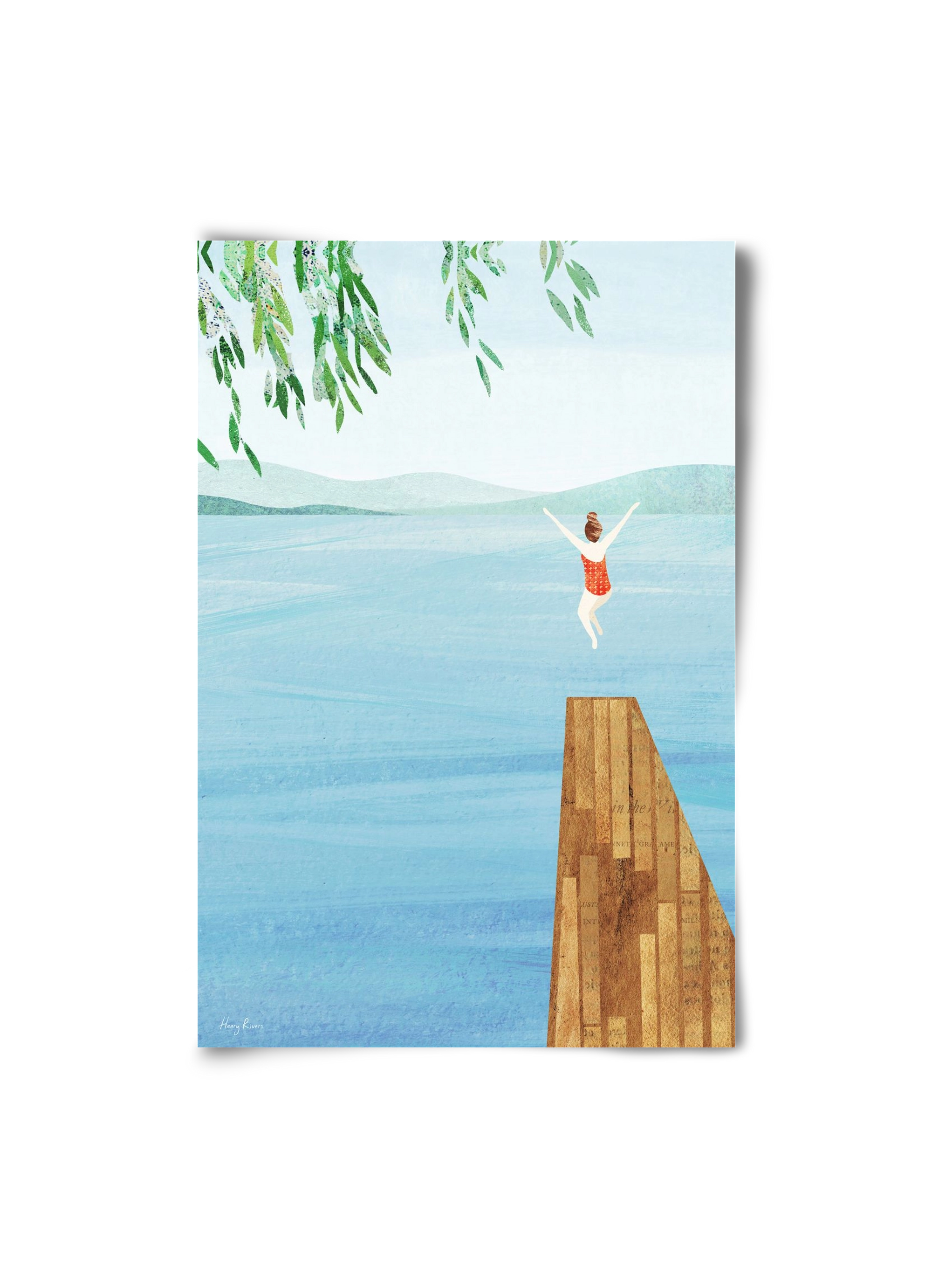 Wild Swimming, 20x30 cm, Keret nélkül