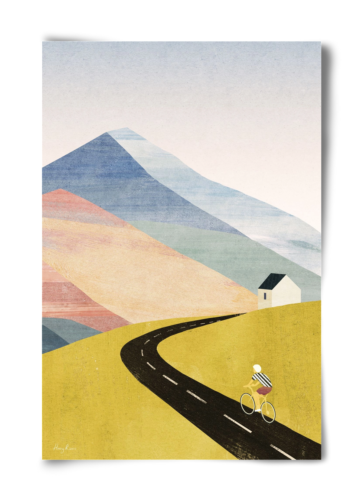 Cycling home, 40x60 cm, Keret nélkül