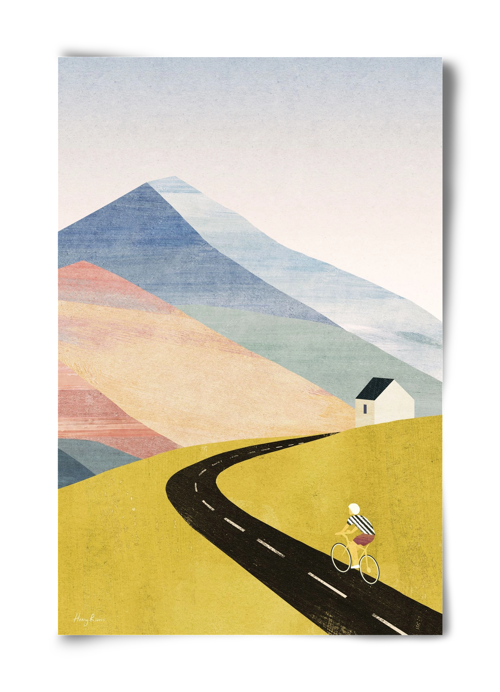 Cycling home, 40x60 cm, Keret nélkül