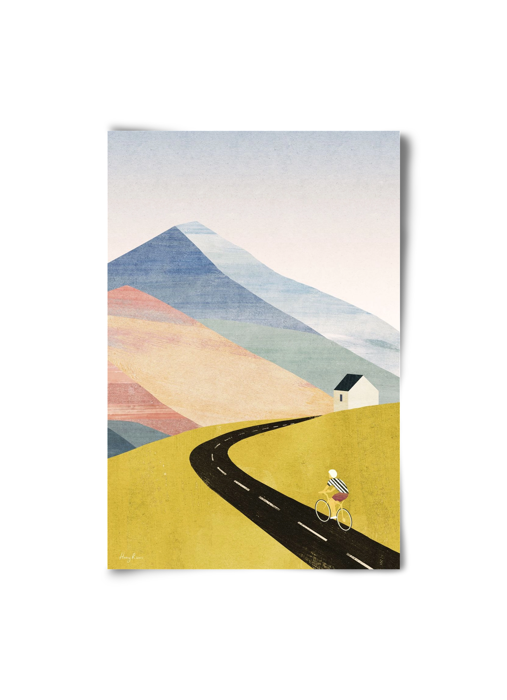 Cycling home, 20x30 cm, Keret nélkül