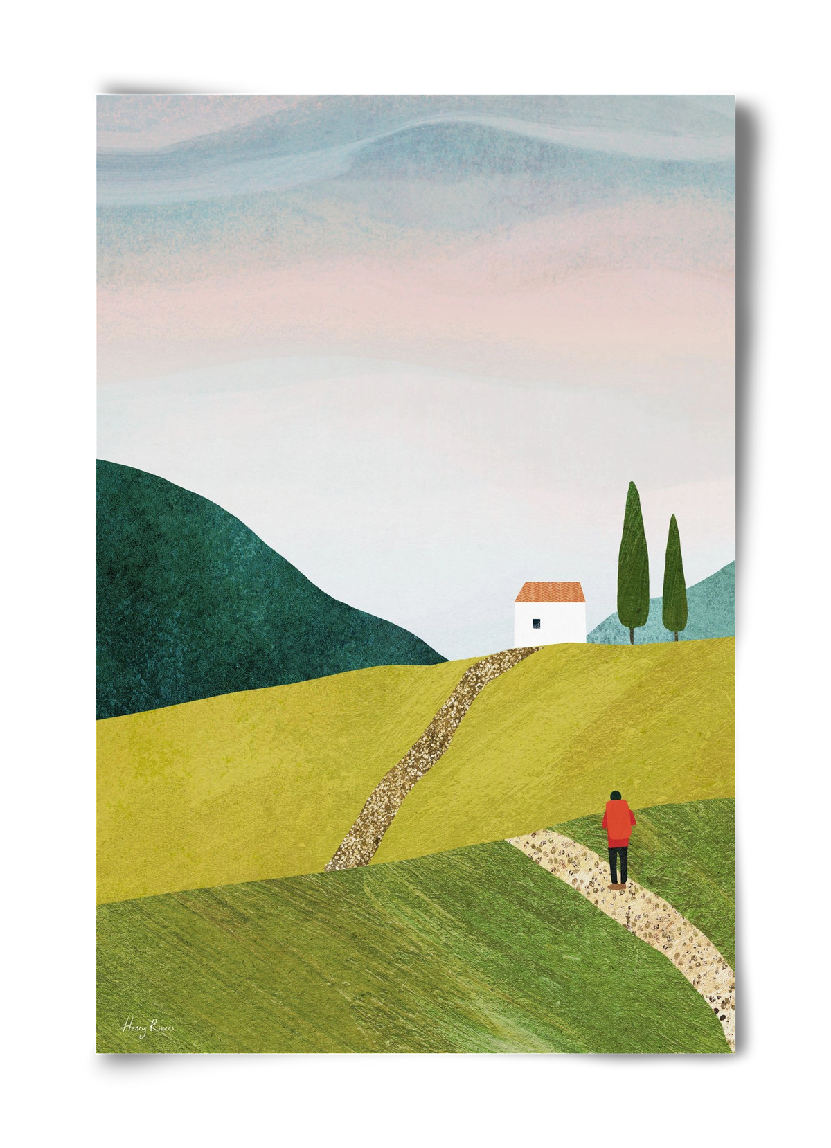 Walking home, 40x60 cm, Keret nélkül