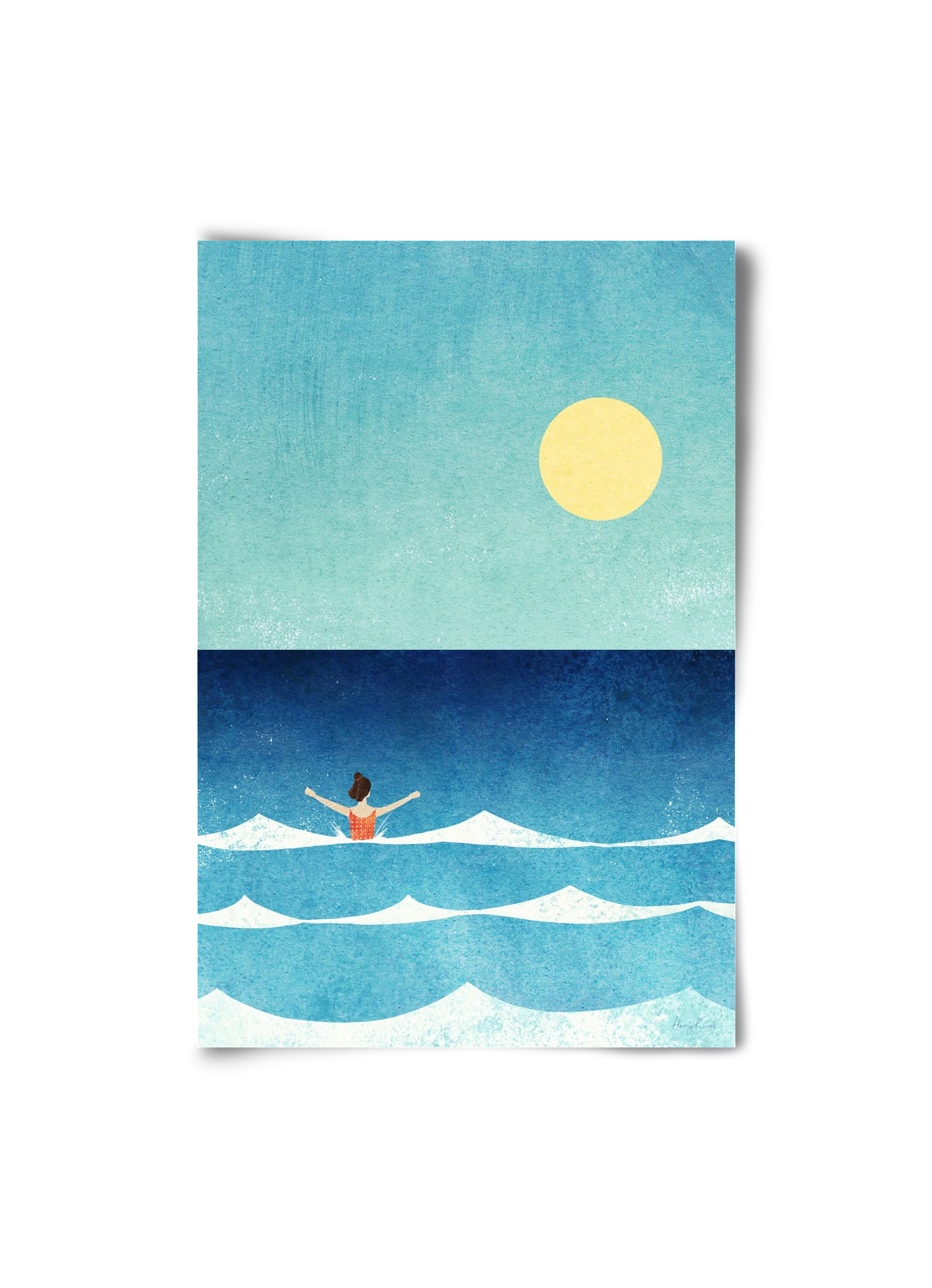 Sea Swim, 20x30 cm, Keret nélkül