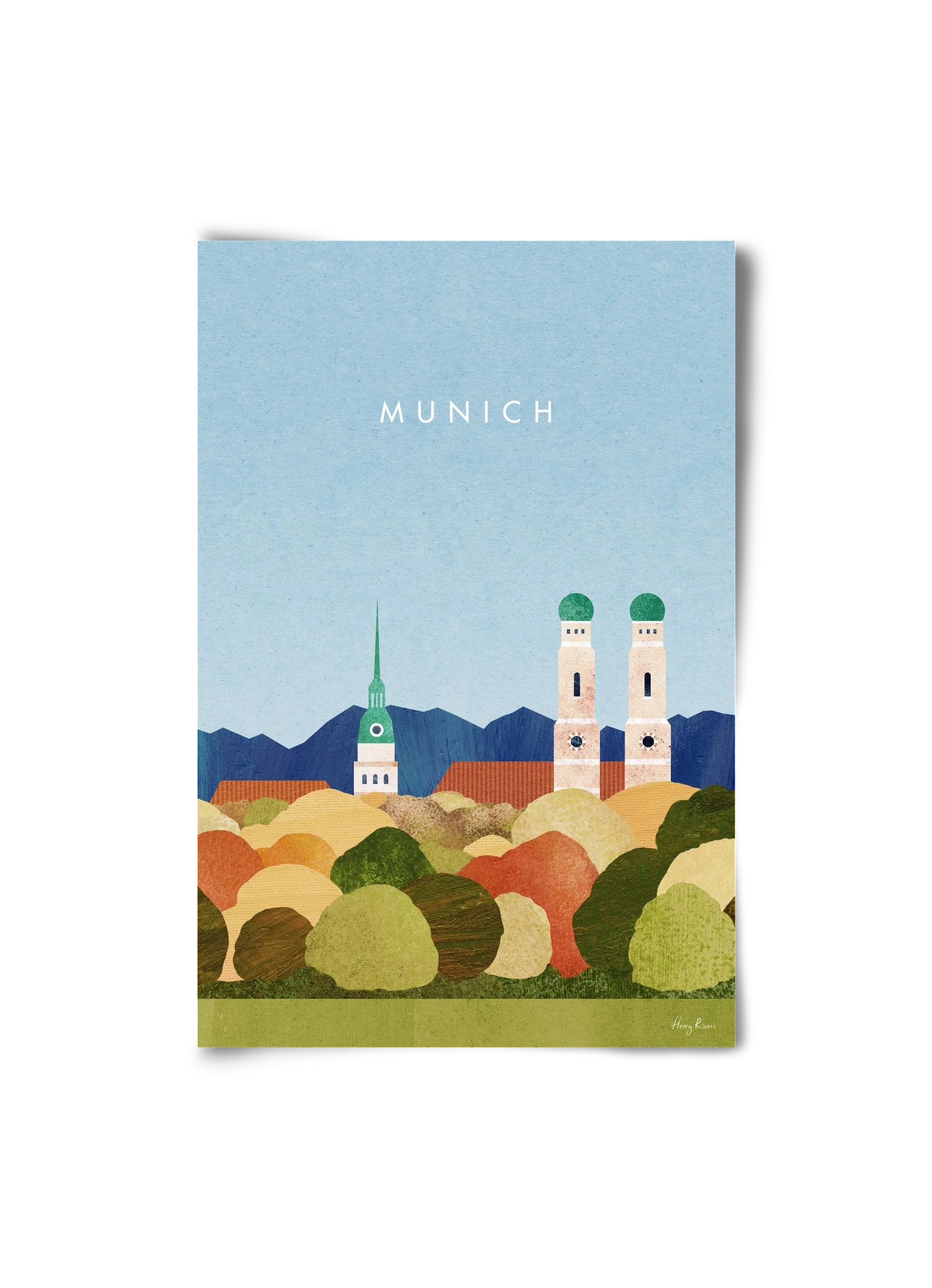 Munich Travel Poster