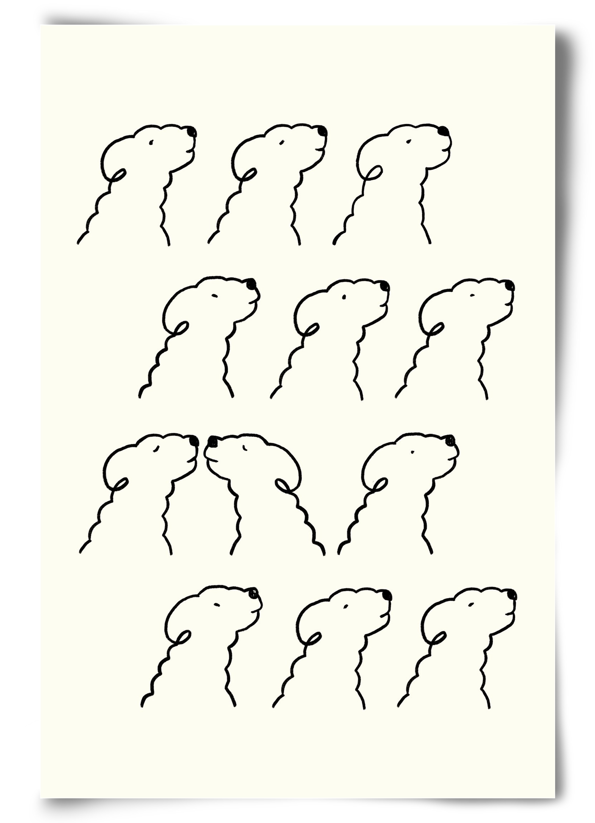 A Monochrome Love Story, 60x90 cm, Keret nélkül