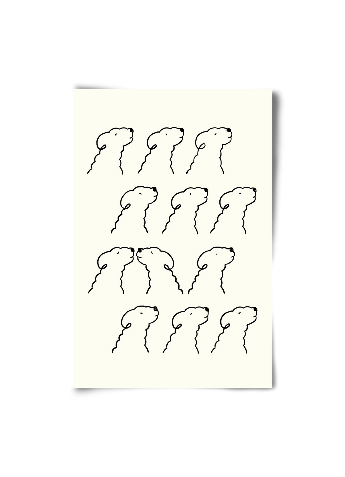 A Monochrome Love Story, 20x30 cm, Keret nélkül