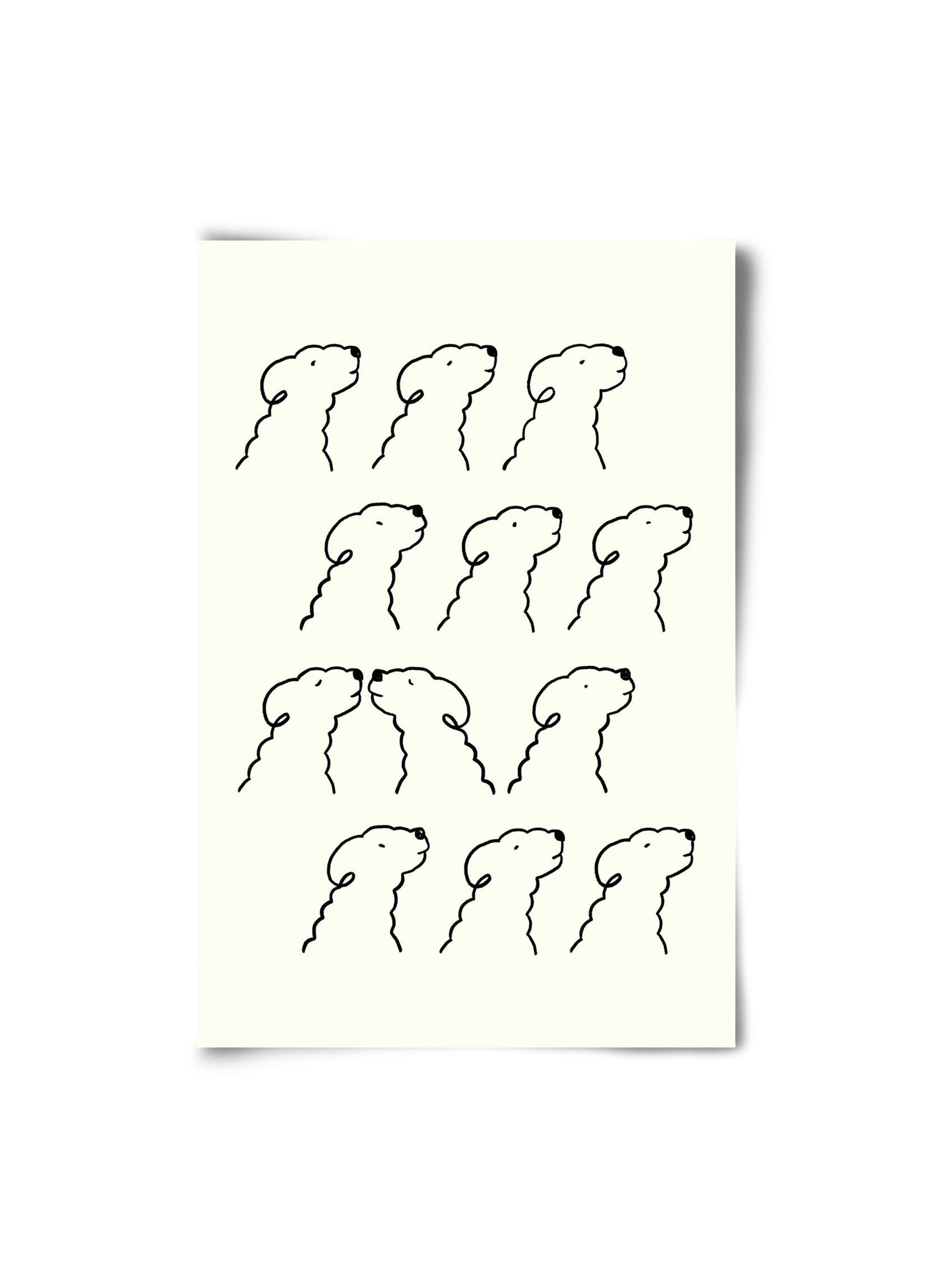 A Monochrome Love Story, 20x30 cm, Keret nélkül