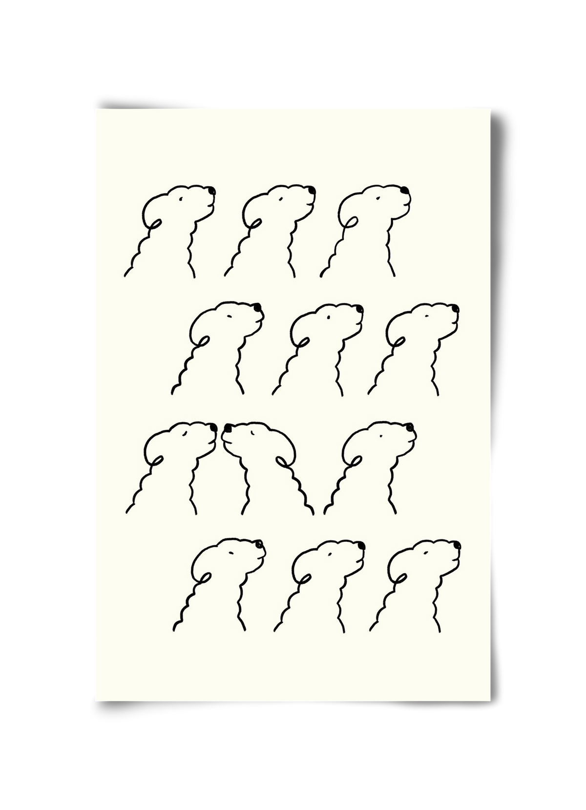 A Monochrome Love Story, 30x45 cm, Keret nélkül