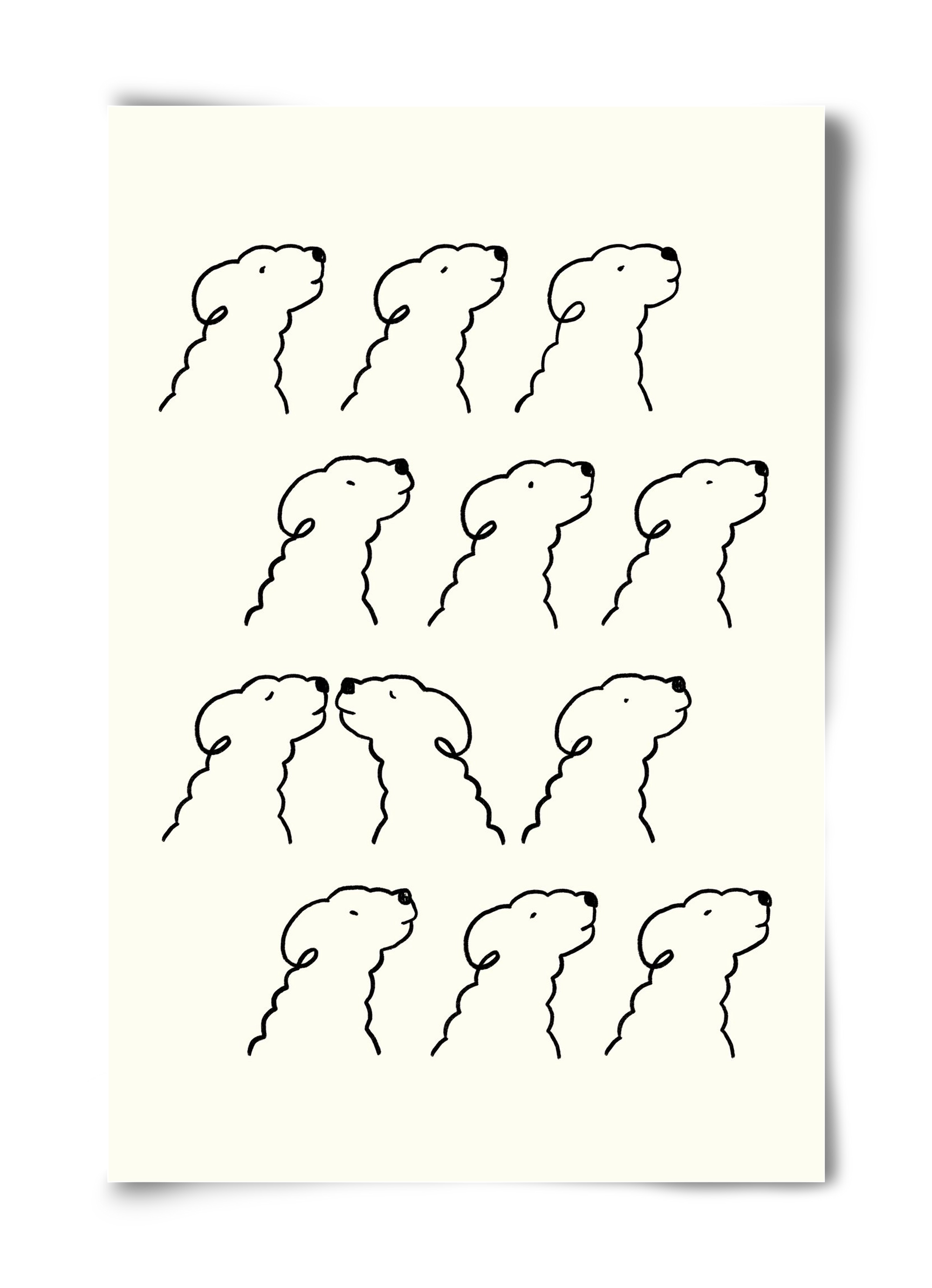 A Monochrome Love Story, 40x60 cm, Keret nélkül