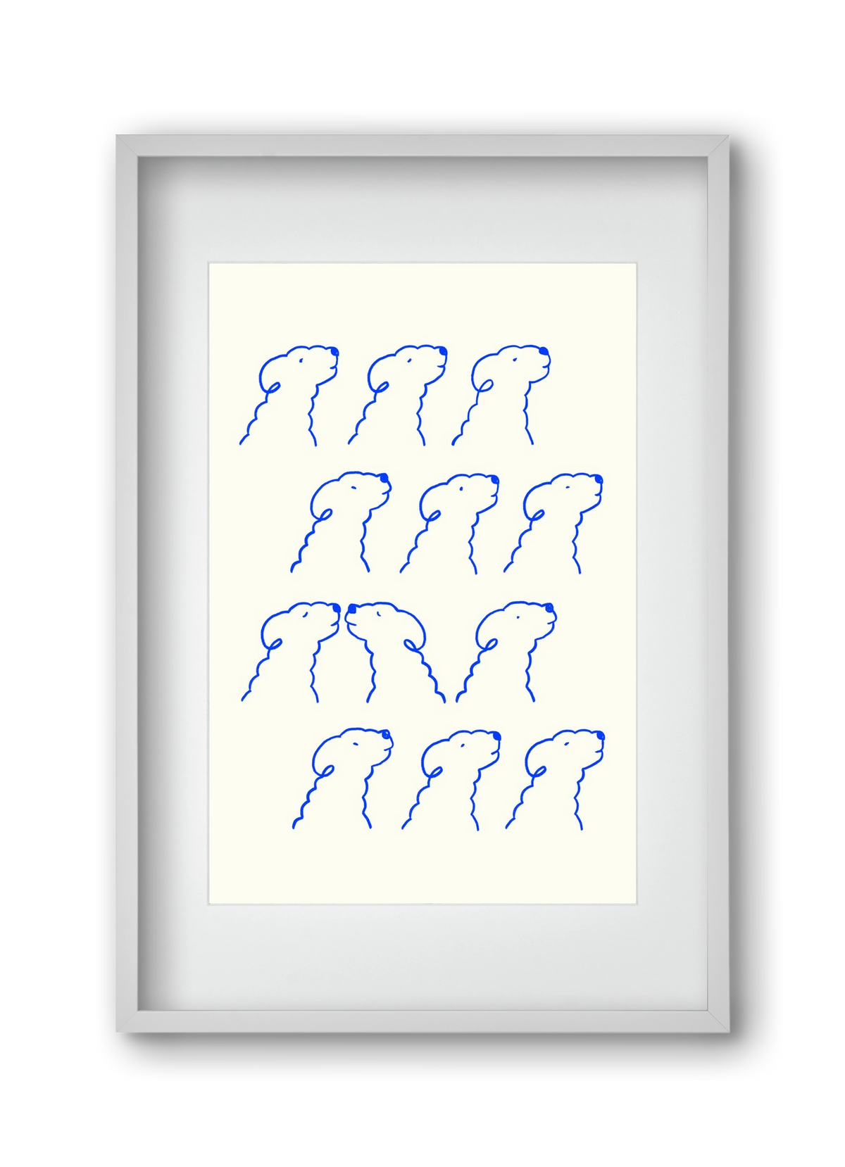 A Love Story, 30x45 cm (20x30 cm), Fehér keret, paszpartuval