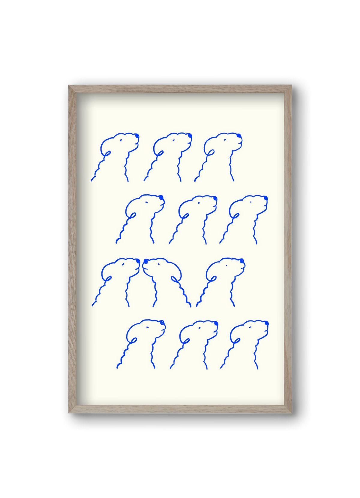 A Love Story, 20x30 cm (20x30 cm), Tölgy keret