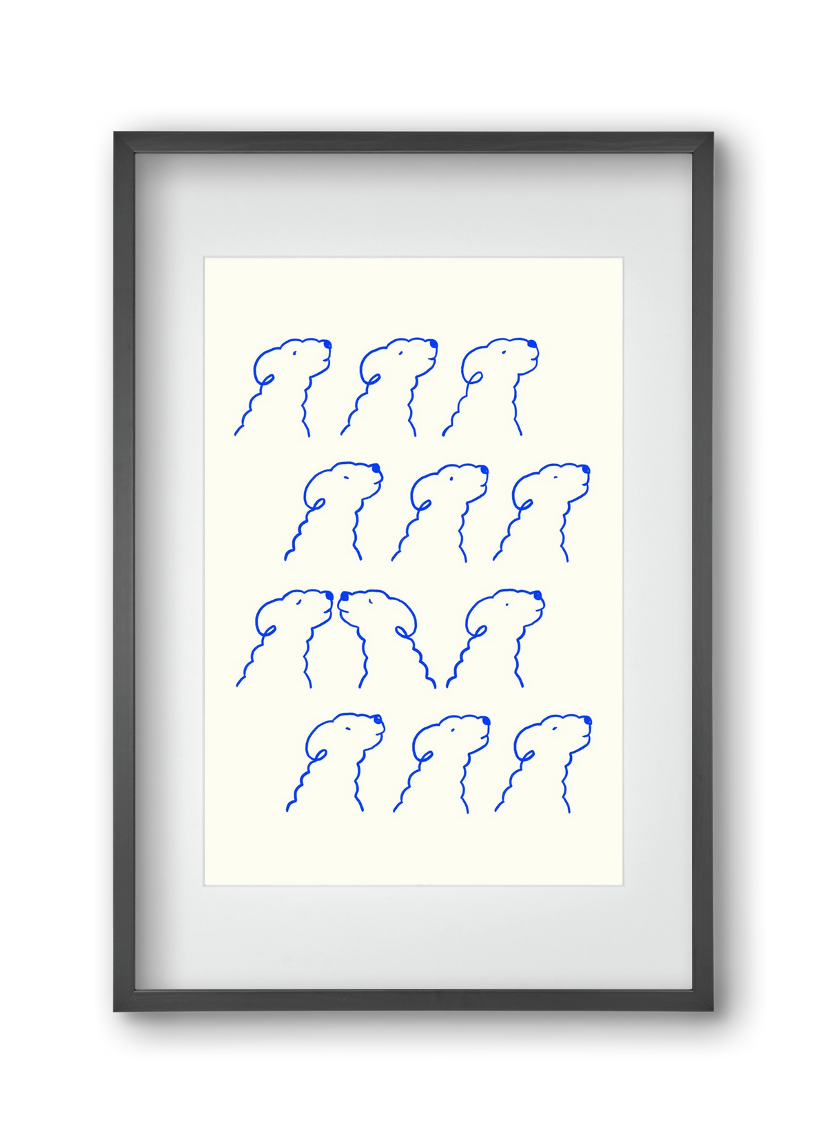 A Love Story, 30x45 cm (20x30 cm), Fekete keret, paszpartuval