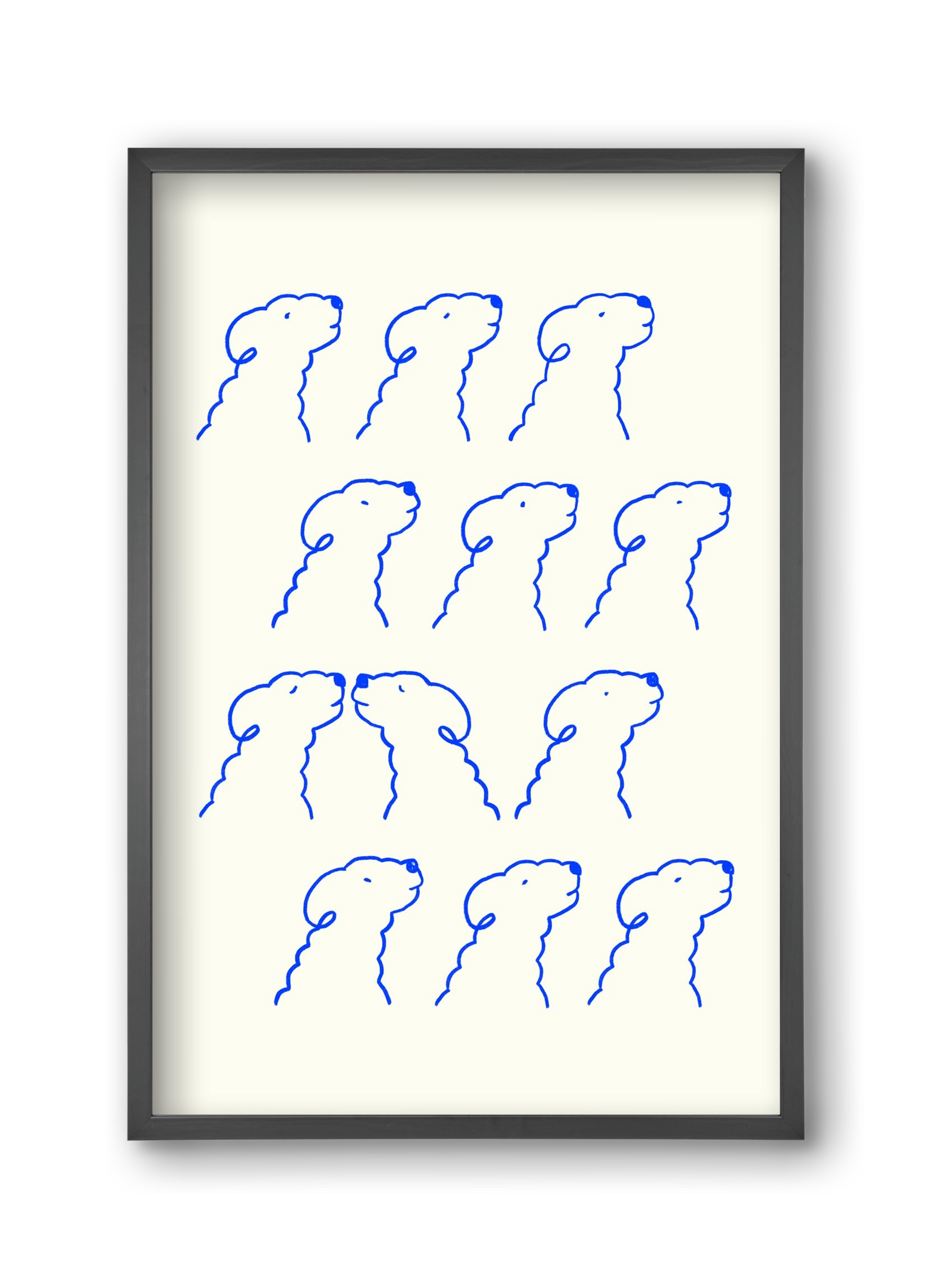 A Love Story, 30x45 cm (30x45 cm), Fekete keret