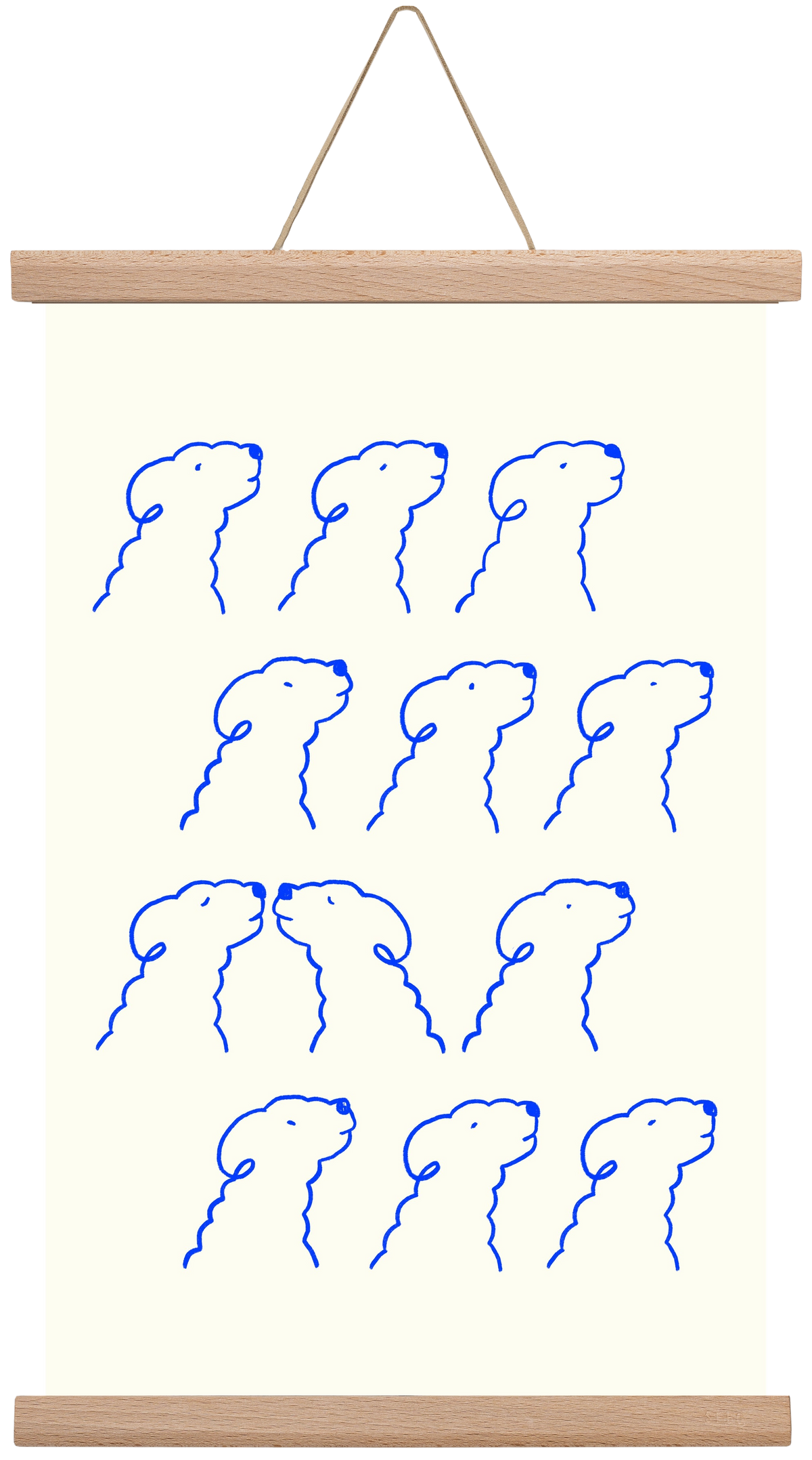 A Love Story, 30x45 cm (30x45 cm), Tölgy akasztó