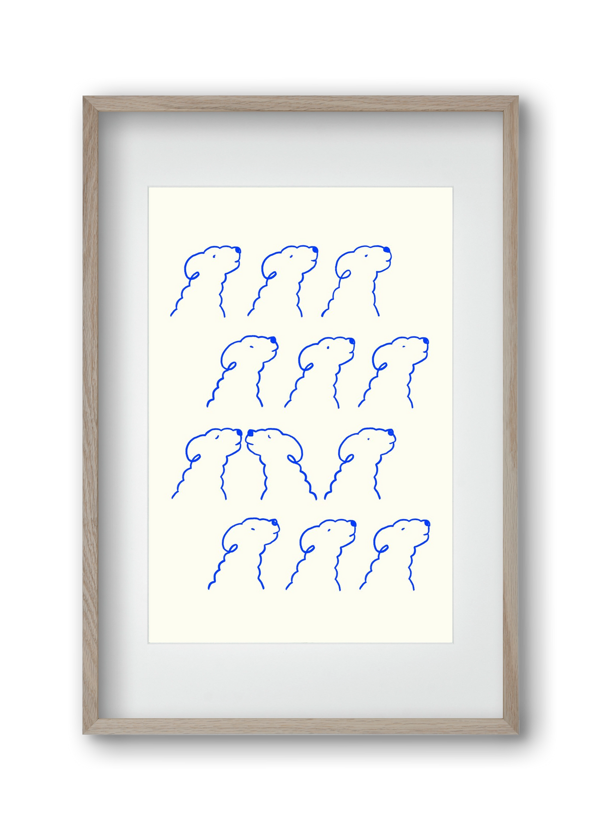 A Love Story, 30x45 cm (20x30 cm), Tölgy keret, paszpartuval